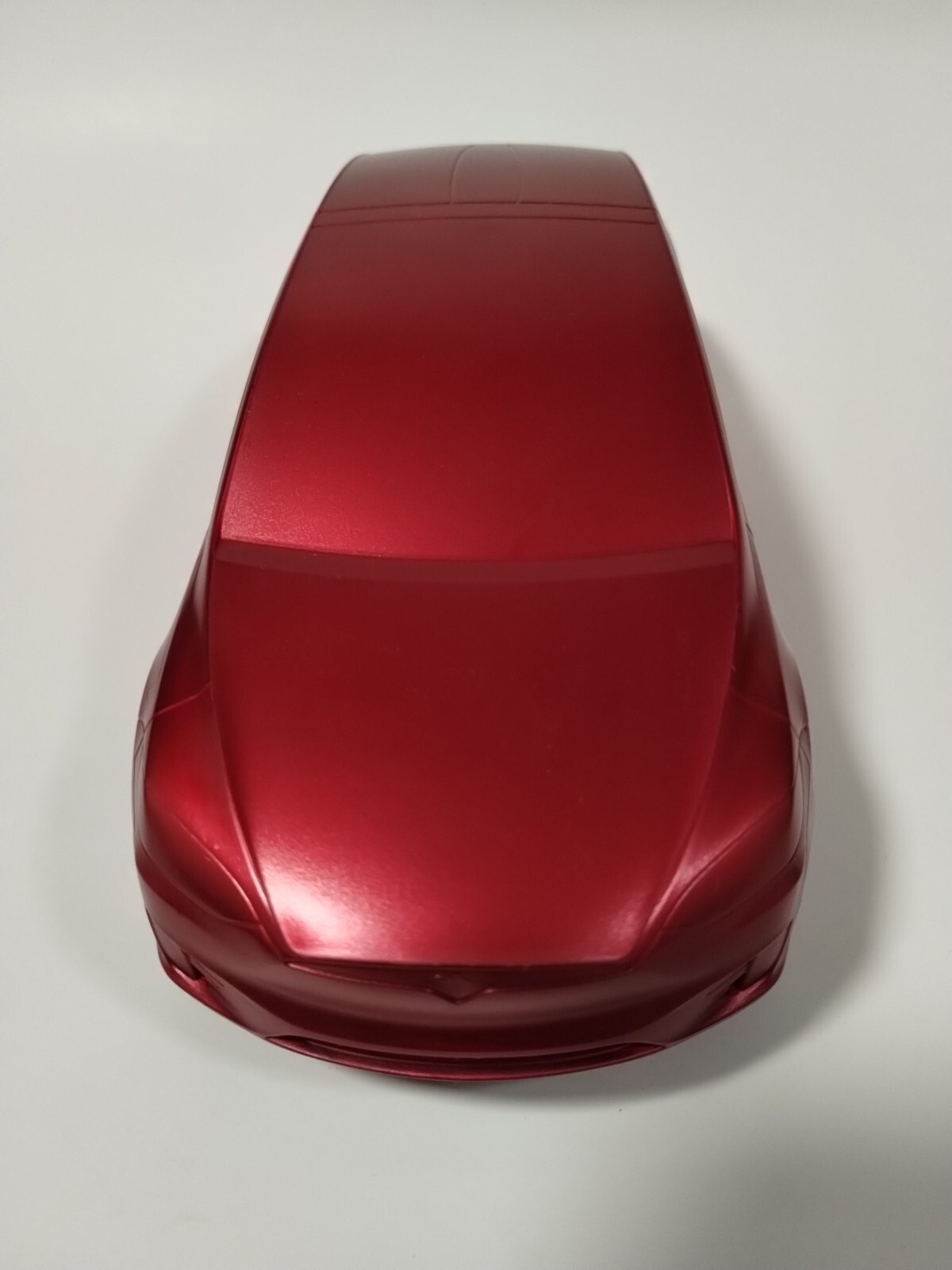 Tesla Model X Plastic Injection Molded Model Elon Musk Gigafactory Red Rare