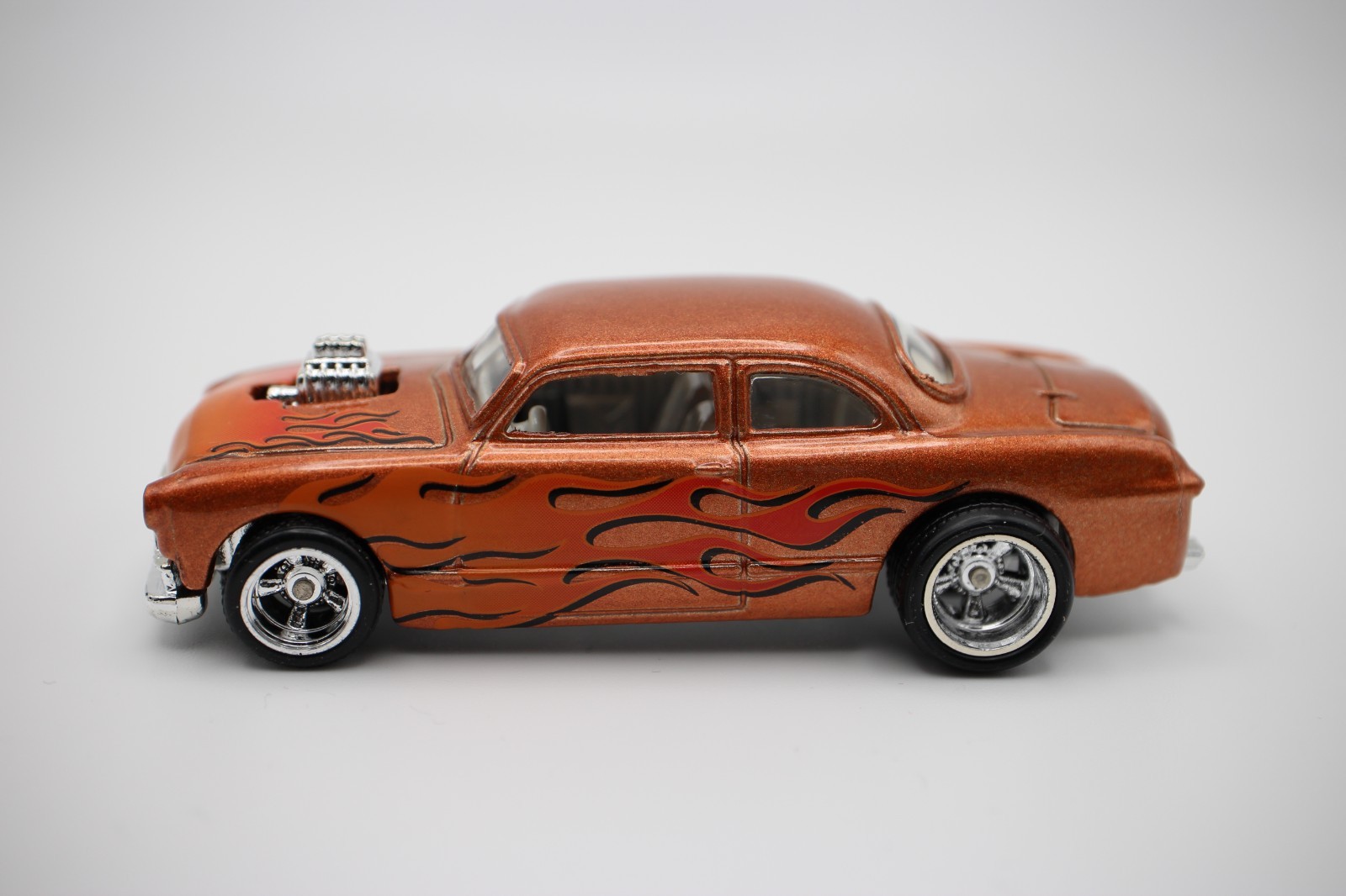 Hot Wheels 2003 Shoe Box Custom Classics Copper Burnt Orange Real Riders