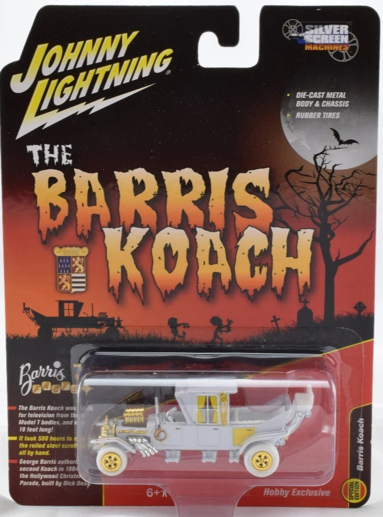 JOHNNY WHITE LIGHTNING BARRIS MUNSTERS KOACH TV SHOW CHASE CAR MIP