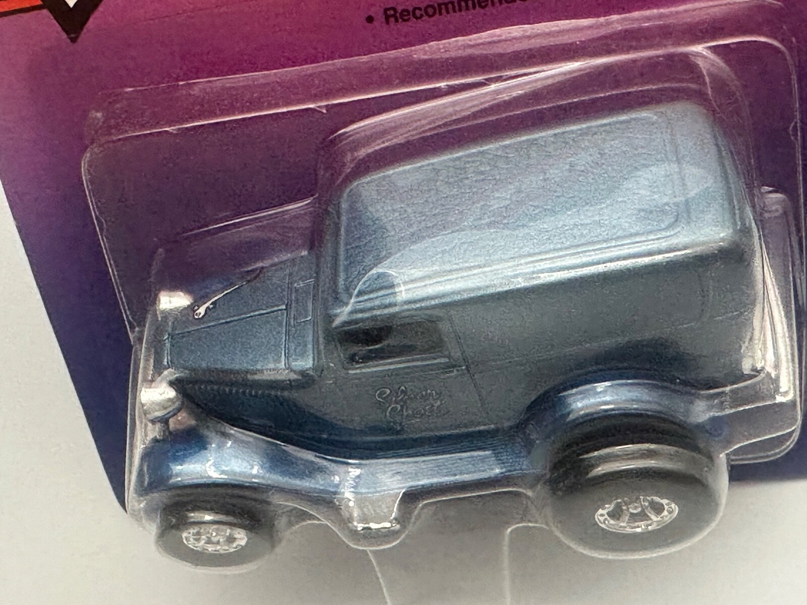 Ertl Hot Roddin’ 1932 Ford Panel Truck, Blue, 3.5 inches, New in Box