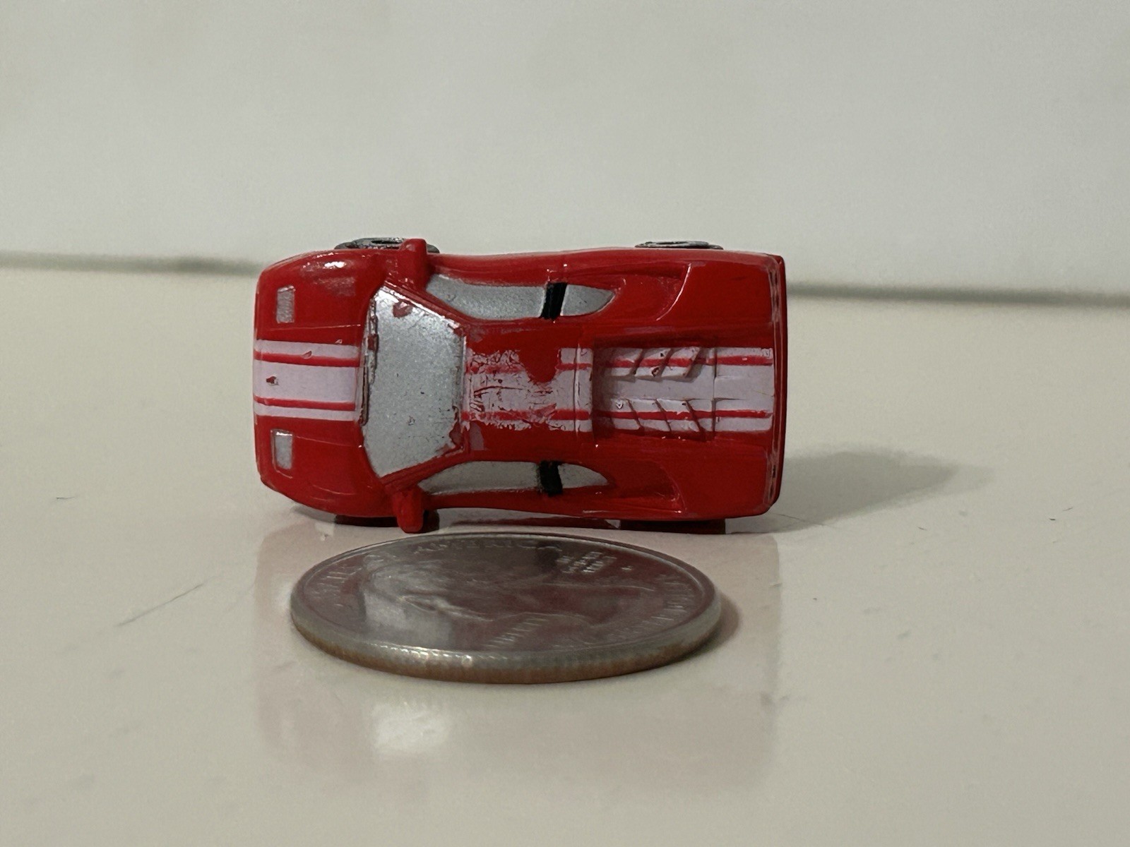 Galoob Micro Machines Lamborghini Diablo Red White Stripes Please See Photos