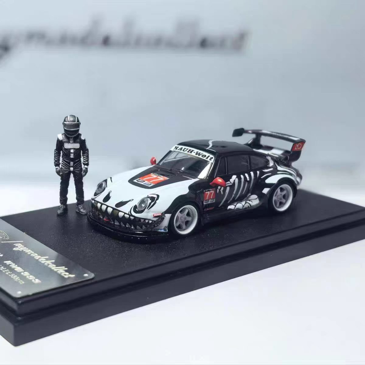 MC 1:64 RWB993 964 Alloy car Model Collectible Ornament Gift toy