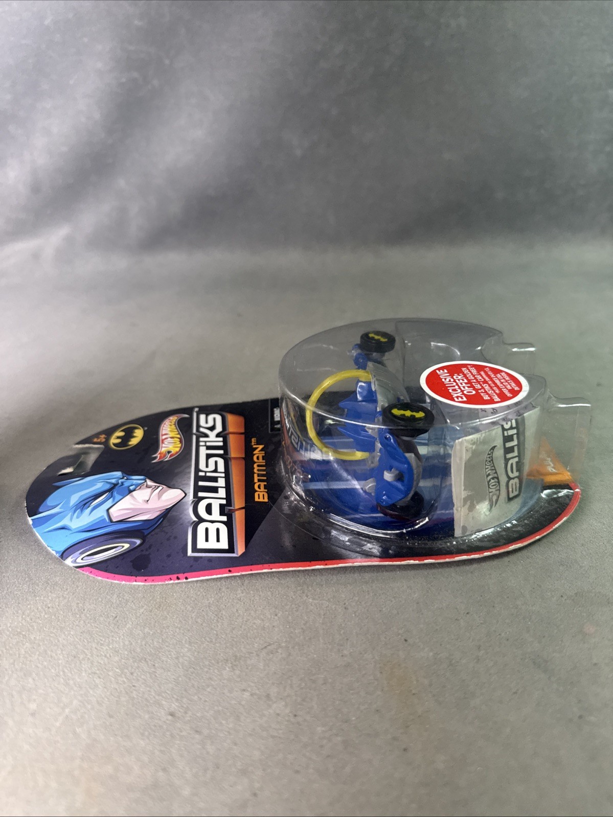 Hot Wheels Ballistiks Batman Blue and Yellow New