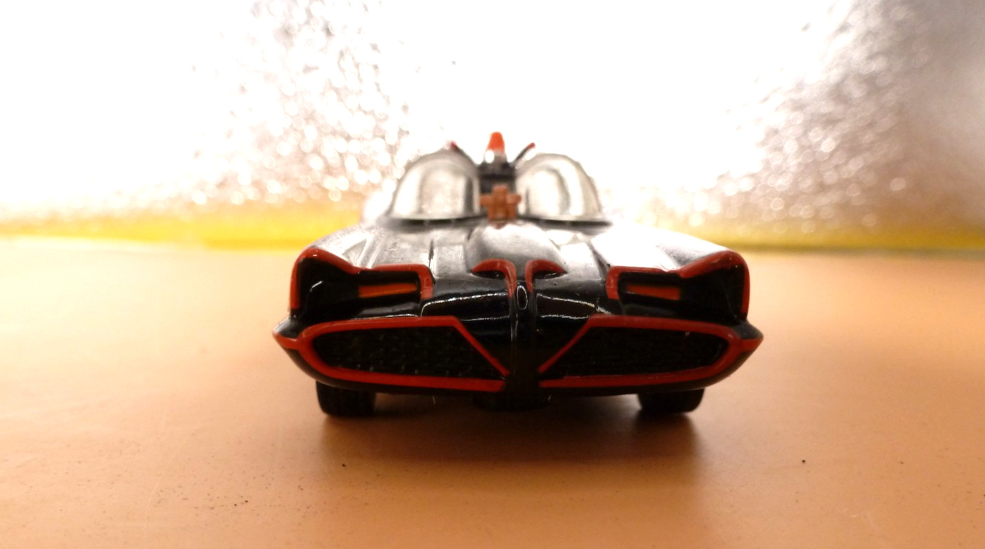 Mattel Batman Diecast Batmobile w/Hitch & Display Box For Promotional Use Only