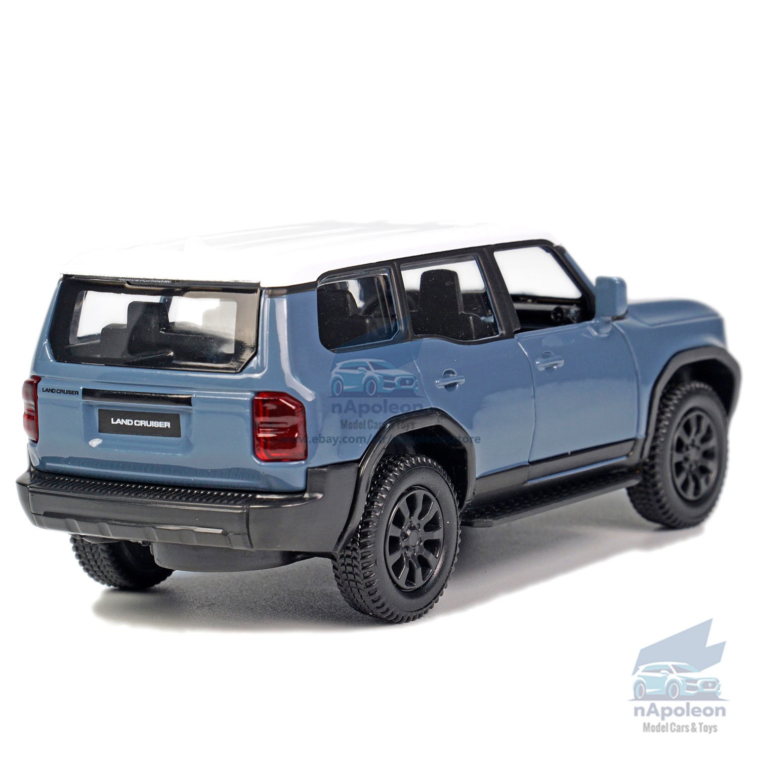 1/36 Toyota Land Cruiser 250 Model Car Diecast Toy Vehicle Gift Collection Blue