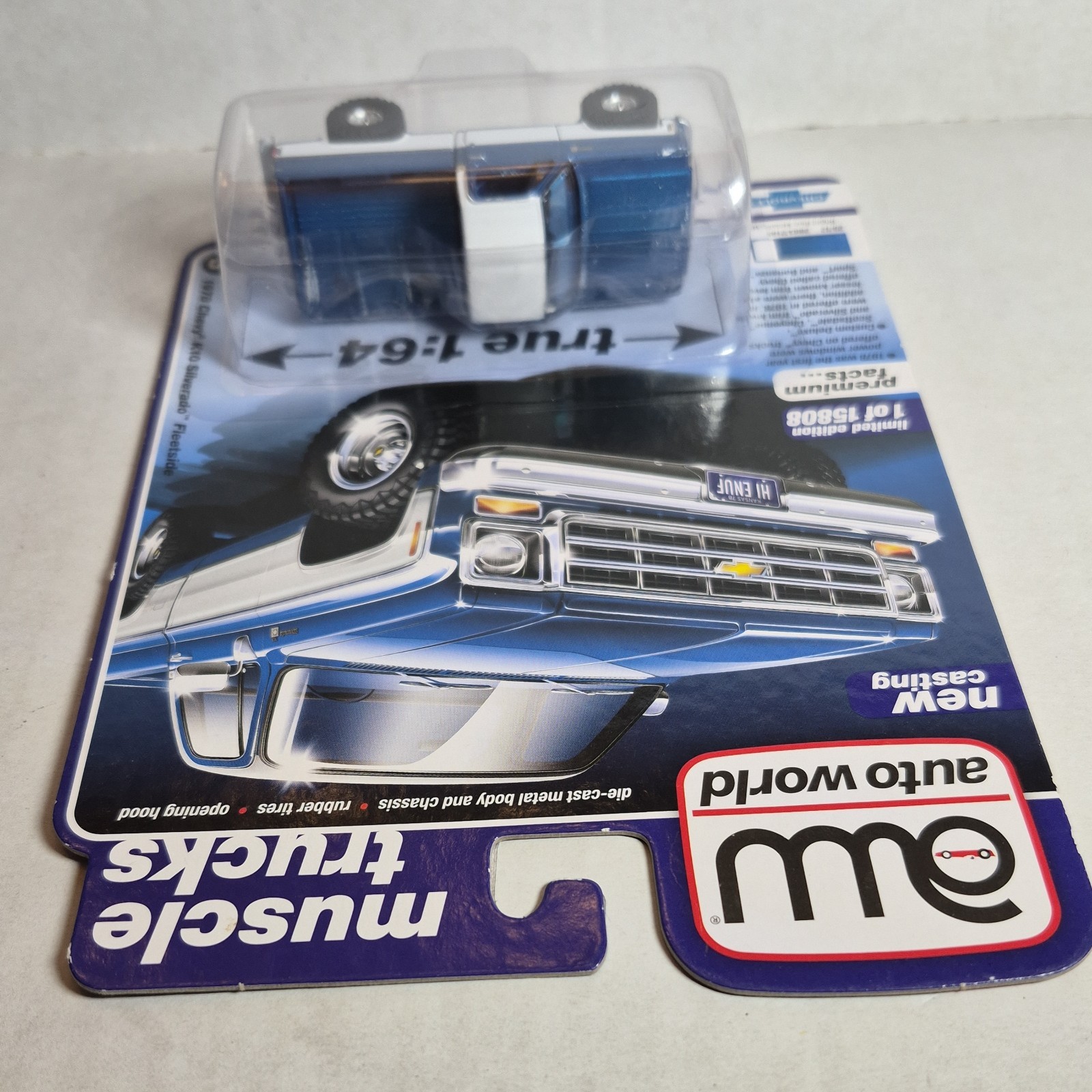 Auto World Muscle Trucks Premium 1978 Chevy K10 Silverado Fleetside