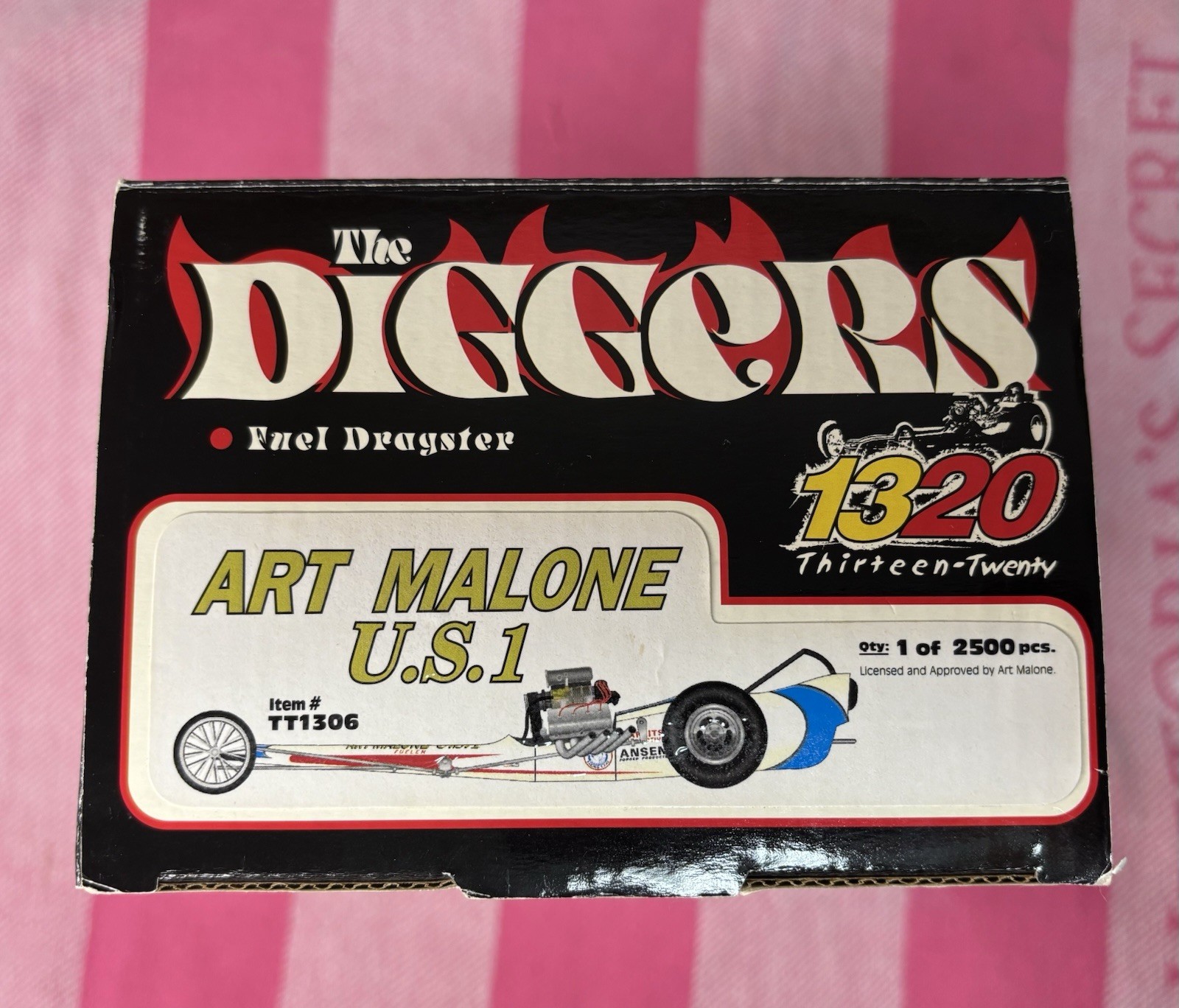 1/24 The Diggers 1320 Fuel Dragsters Art Malone U.S.1 #TT1306 B424