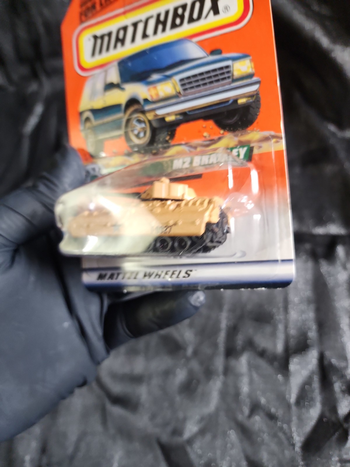 Matchbox Rough N Tough M2 Bradley Tank Military T-0927 Tan