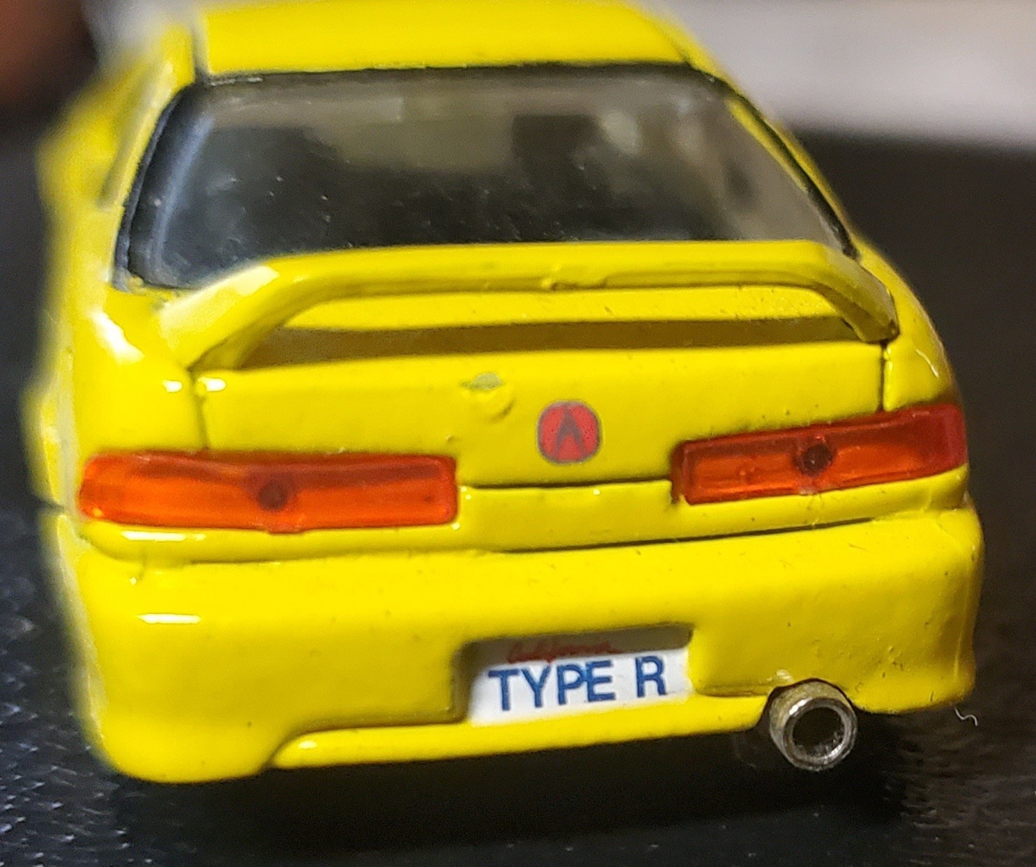 Revell 1:64 Acura Integra Type R, Yellow, Loose – No Package – Honda