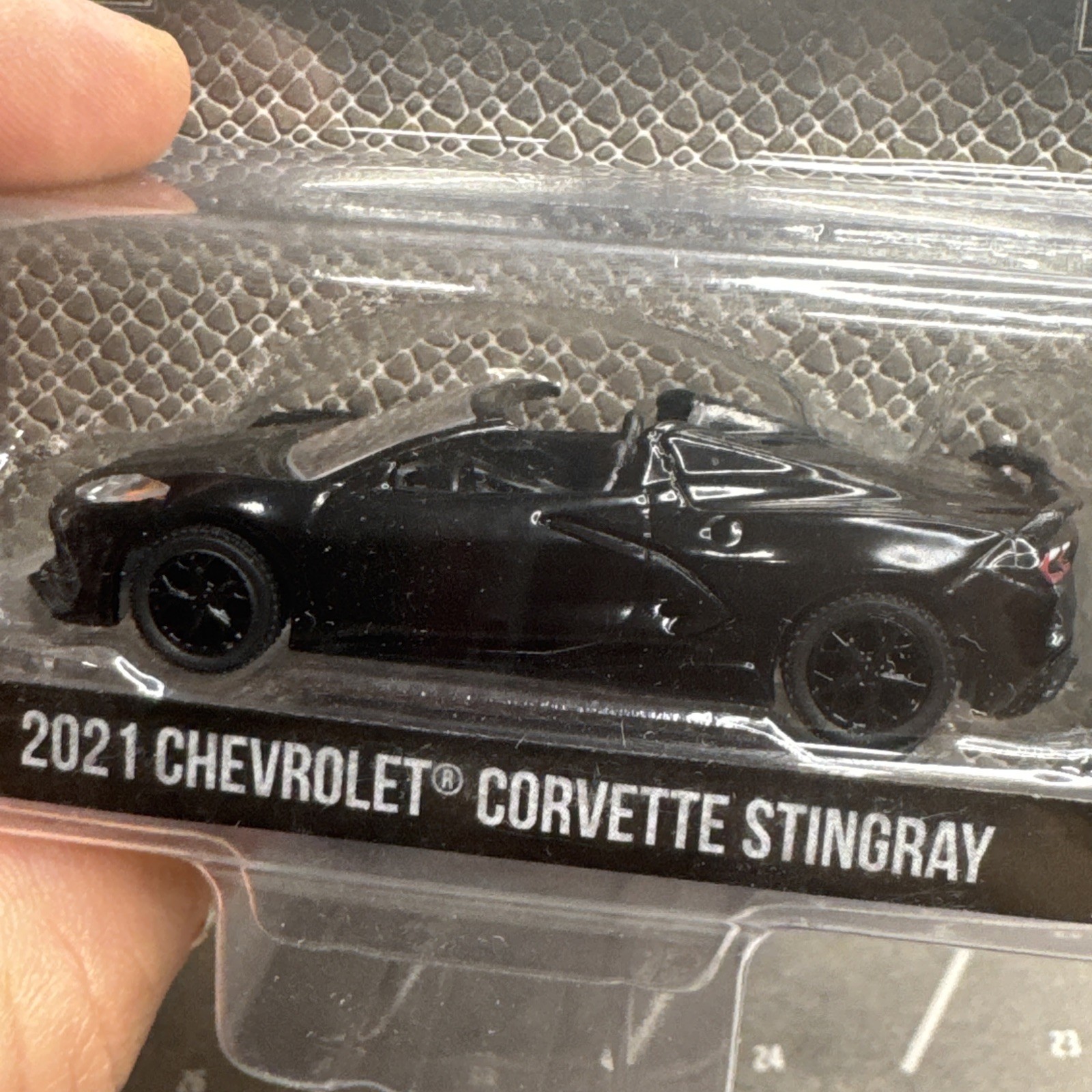 Greenlight 1:64 Black Bandit Series 26 2021 Chevrolet Corvette Stingray