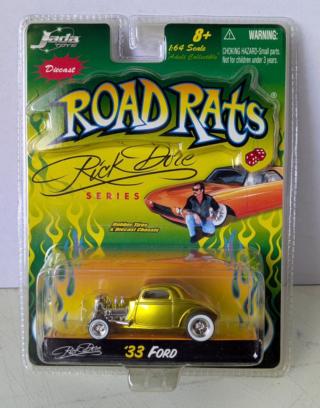 Jada Road Rats Rick Dore ’33 Ford 1/64 Scale