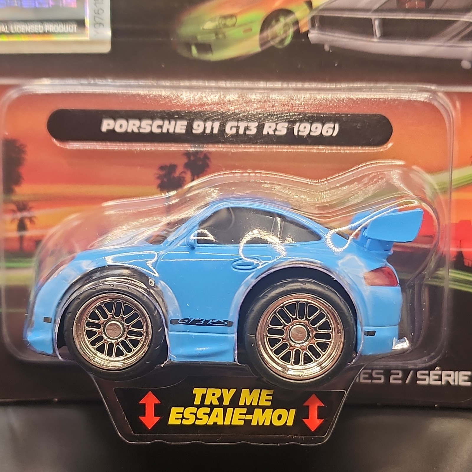 2026 Jada Small Blocks Fast & Furious 25 Years Porsche 911 GT3 (996) Series 2
