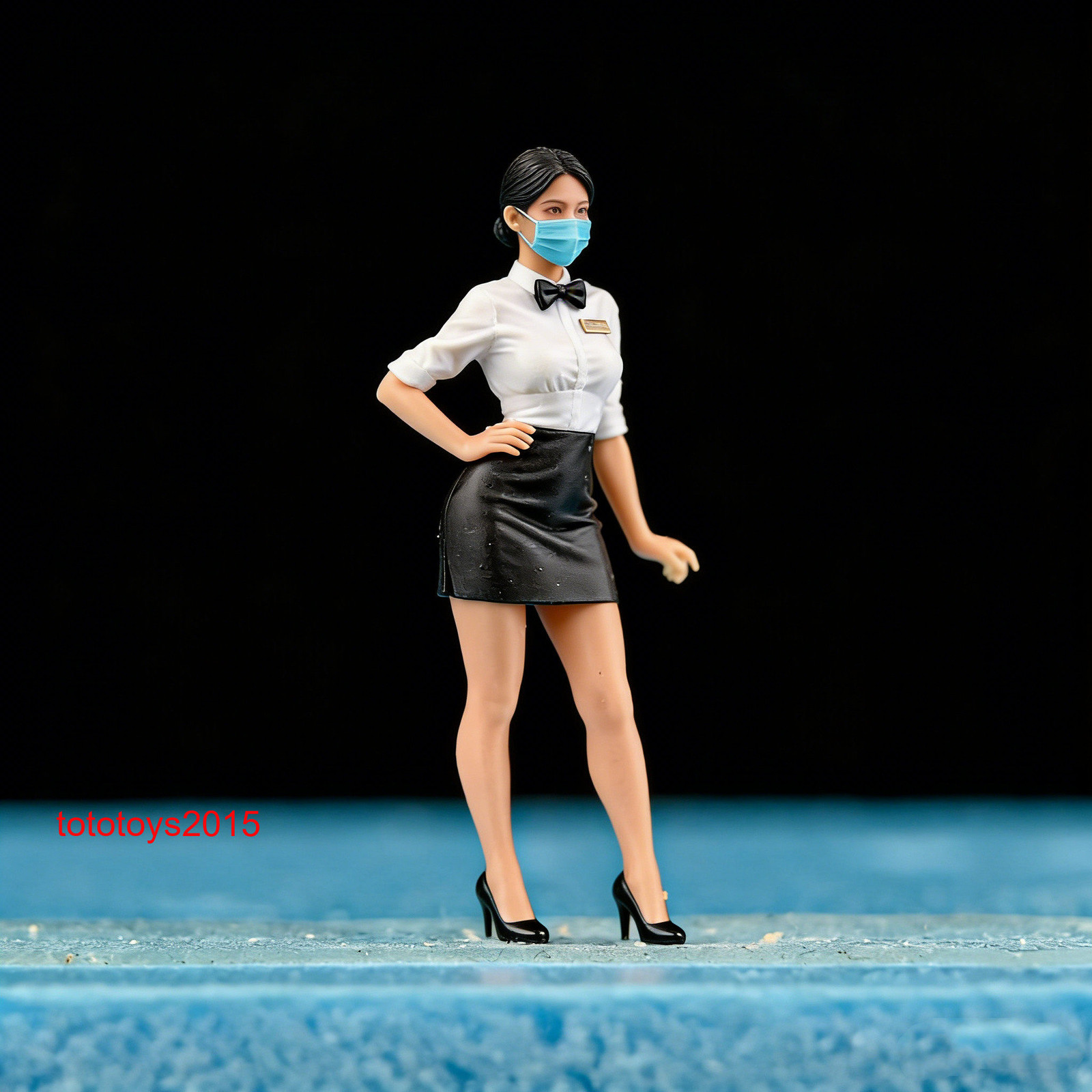 1/72 1/87 1/64 1/43 1/35 1/32 1/24 Female waitress Scene Miniatures Figures Doll
