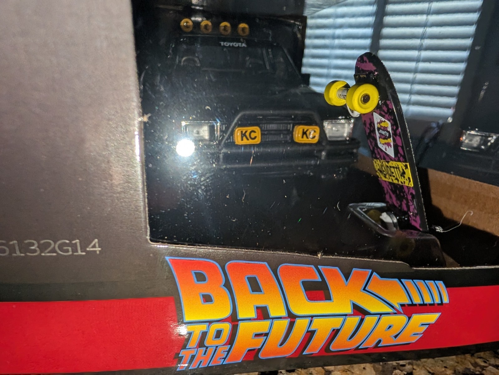 Back to the Future 1985 Toyota SR5 Pickup Truck 1:24 Diecast Black In Hand!!🔥🔥
