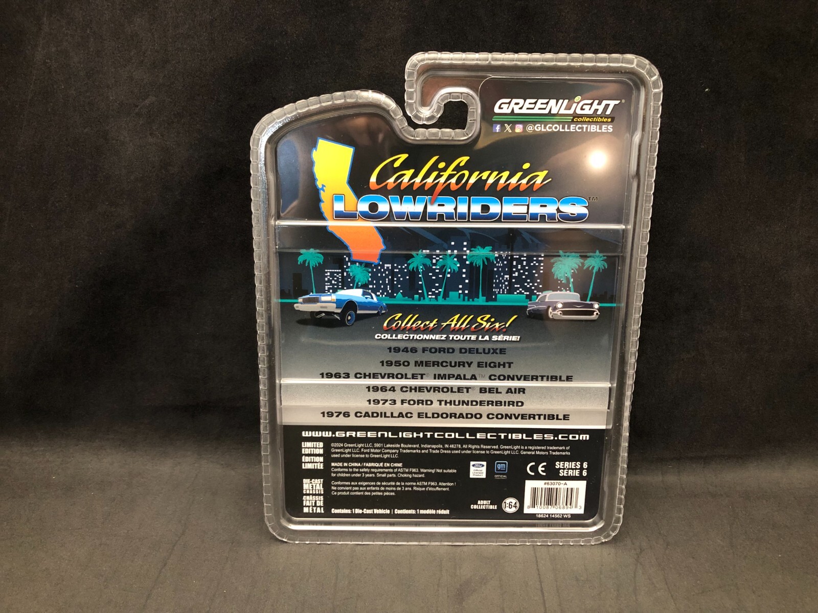 Greenlight California Lowriders Series 6 – 1946 Ford Fordor Super Deluxe 63070-A