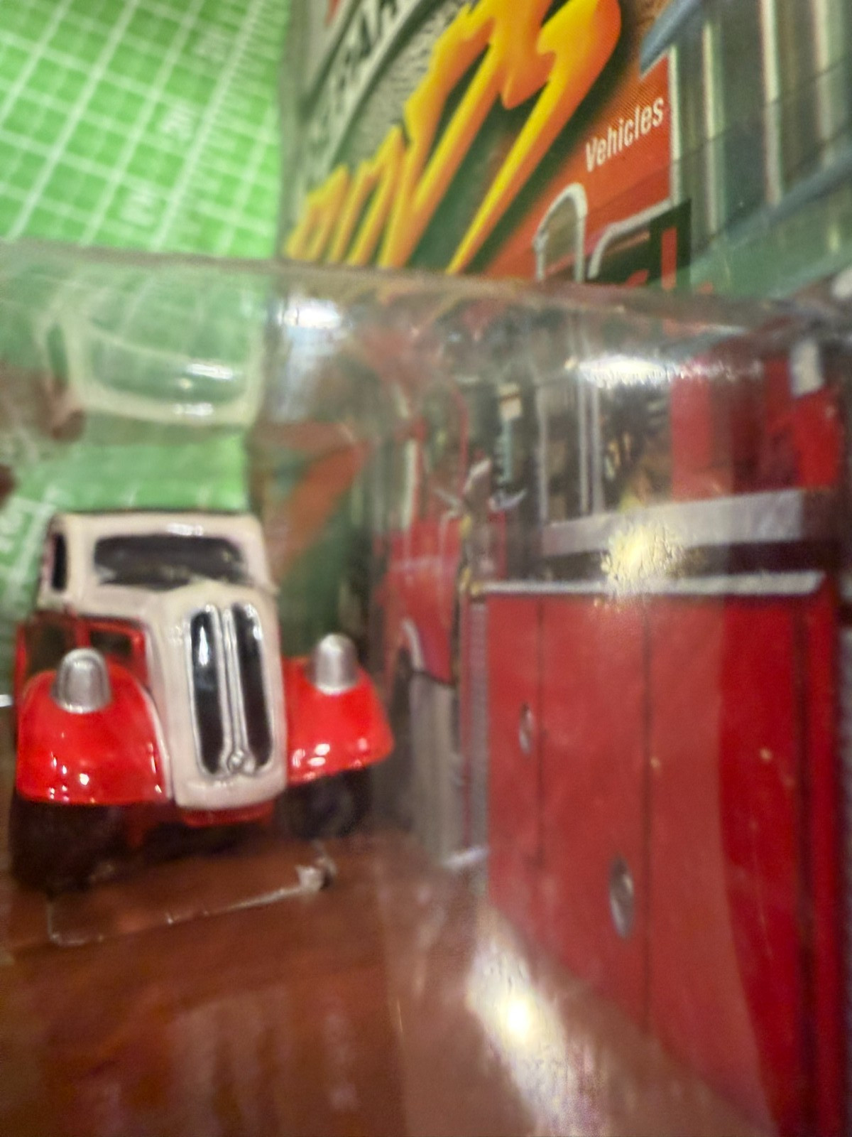 Hot Wheels Fire Dept. Rods Pittsfield, MA Fire Dept Ford Anglia Panel – Unopened