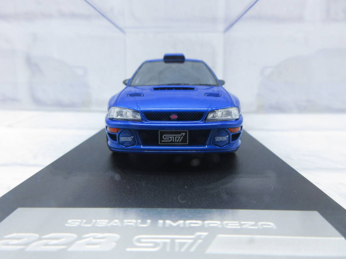 Miniature car 1/43 MARK43 Subaru Impreza 22B STi Version Customized Version