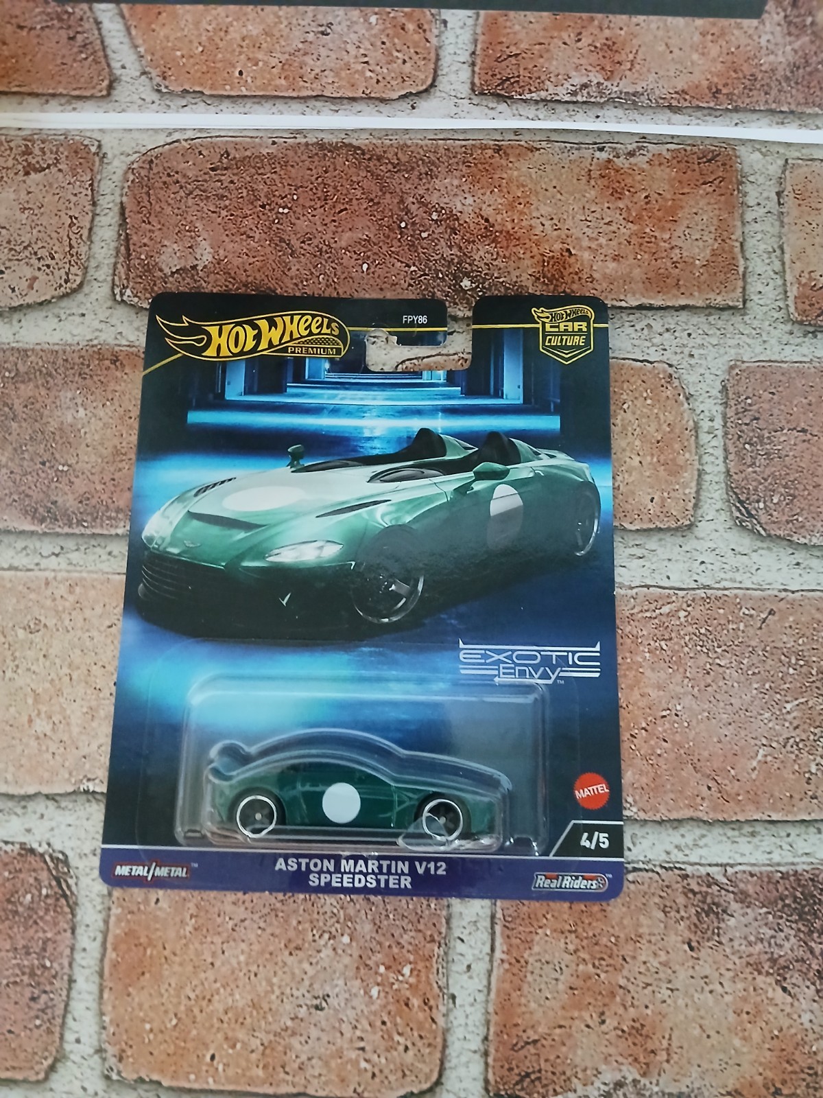 Mattel Hot Wheels HKC78-FPY86 Aston Martin – V12 Speedster Exotic Envy 2021 – GR