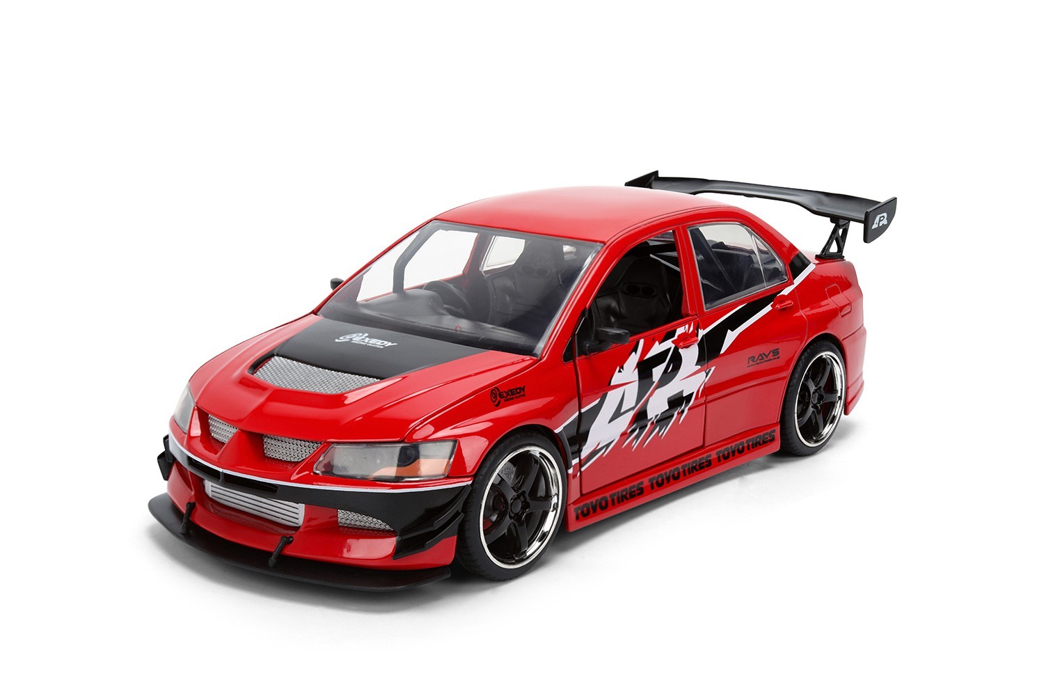 JADA 25 YEARS FAST & FURIOUS SEAN’S MITSUBISHI LANCER EVO IX 1/24 RED 36208