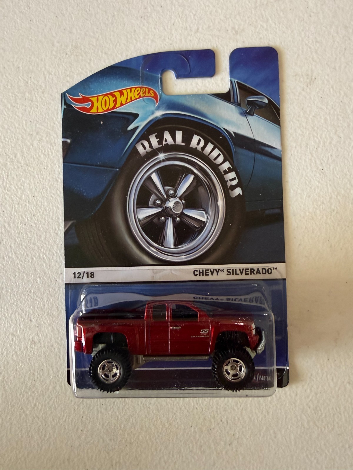 Hot Wheels Real Riders Chevy Silverado 12/18 BJ9