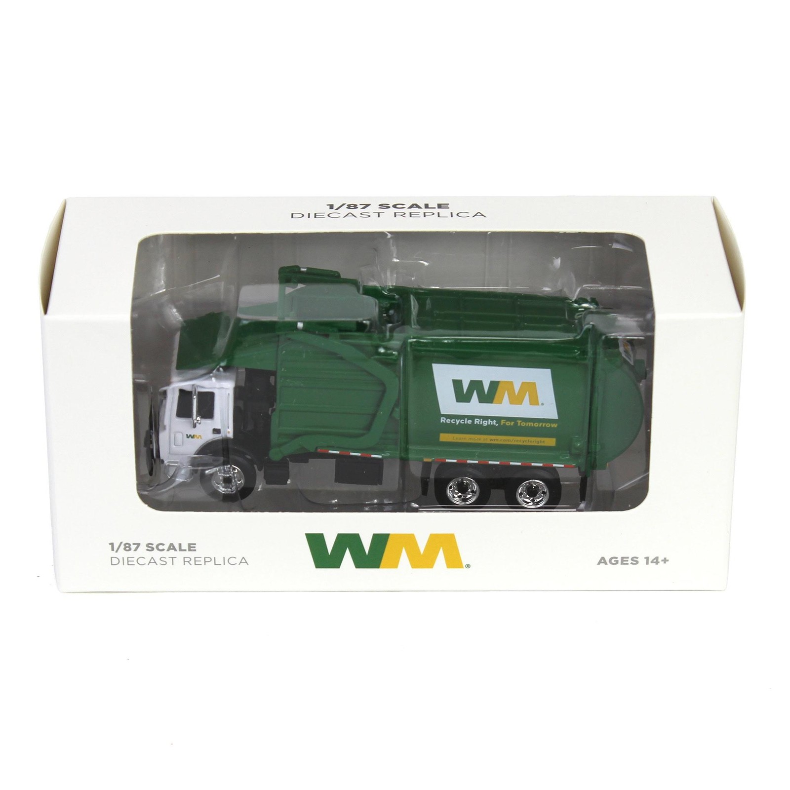 First Gear 1/87 Mack TerraPro Waste Management Refuse Truck Front Loader 80-0354