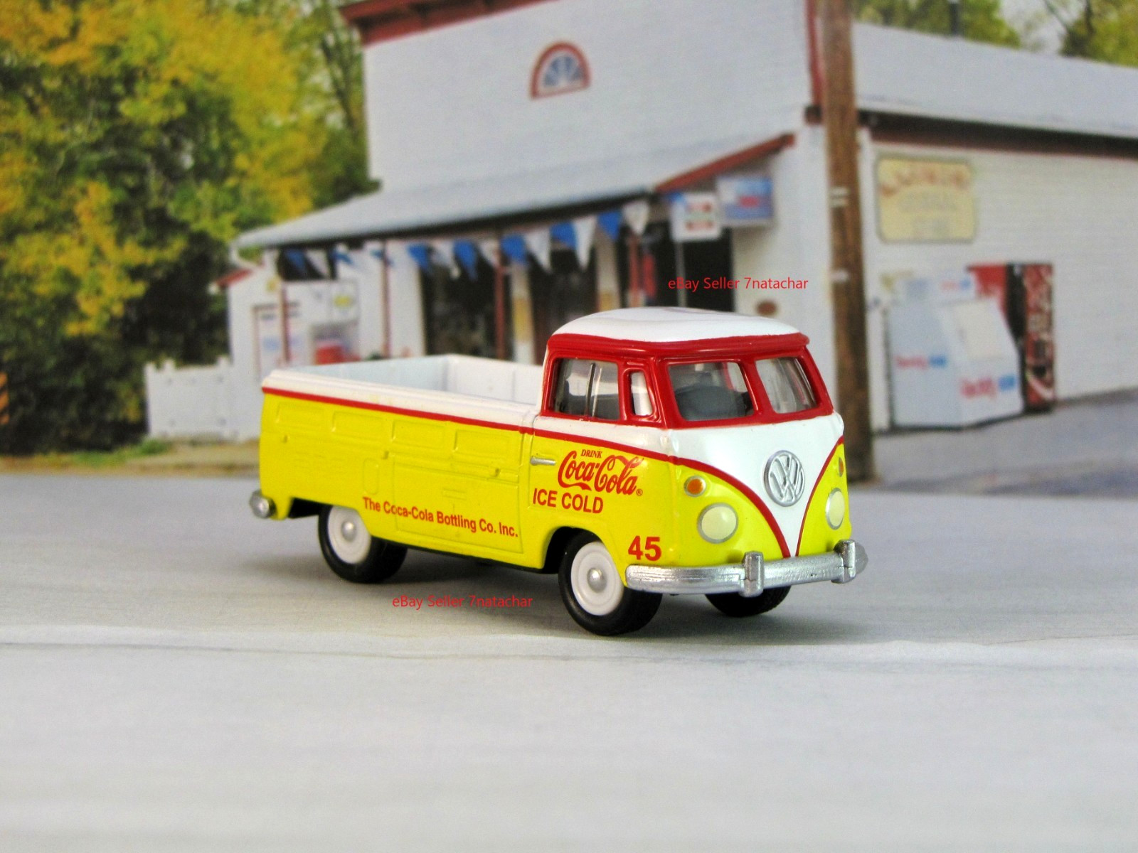 1950-1967 VW Volkswagen VW Coca Cola Delivery Sales Truck Coke Collectible Model