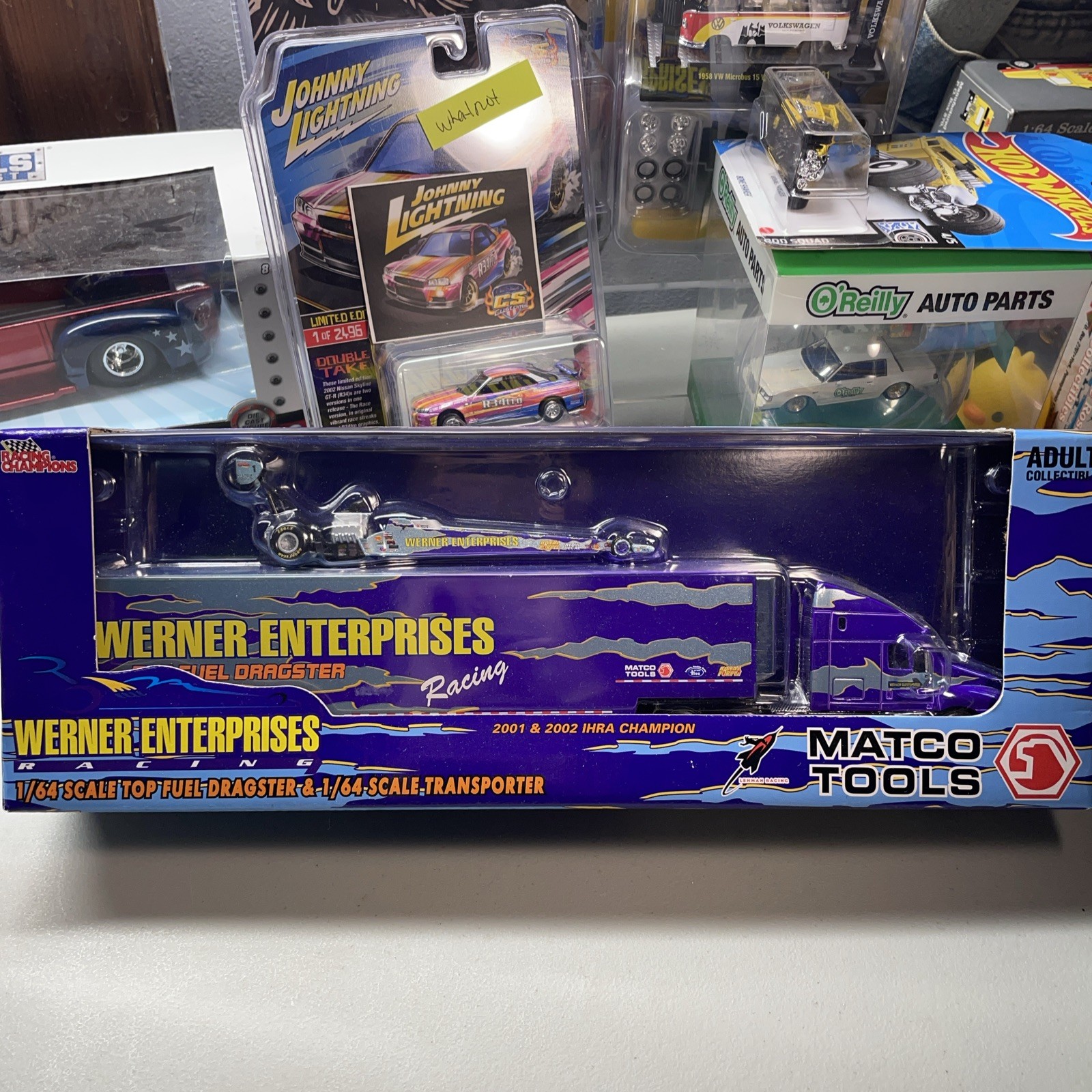 Top Fuel Dragster 1:64 Matco Tools Werner ENTERPRISES Racing Champions IHRA