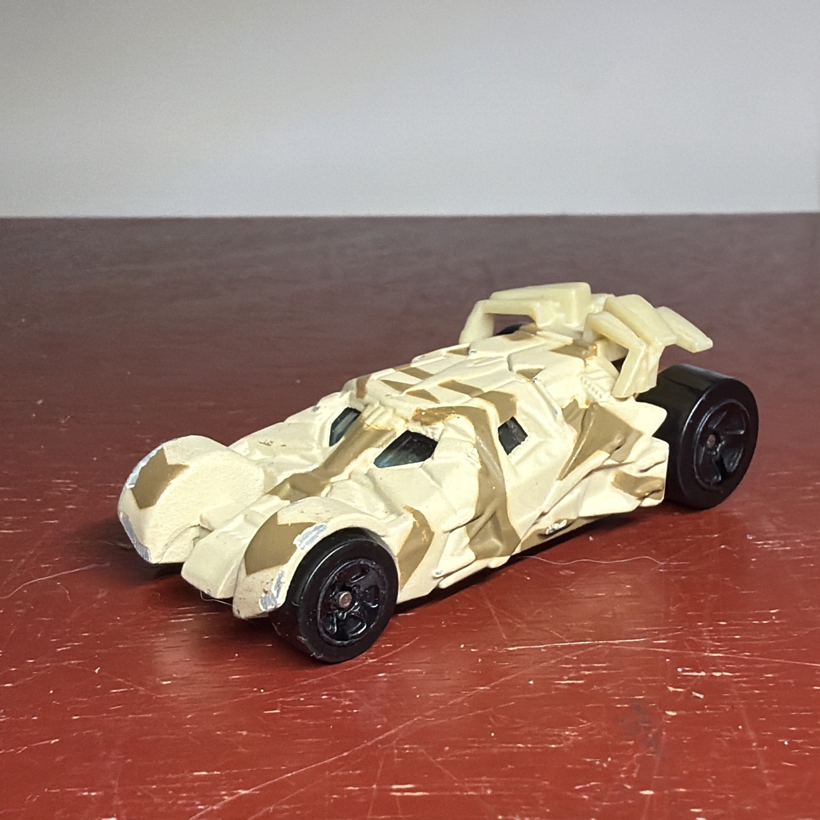 DC Comics Tumbler Batmobile Toy Car Tan Camo Bakery Crafts Diecast Vehicle