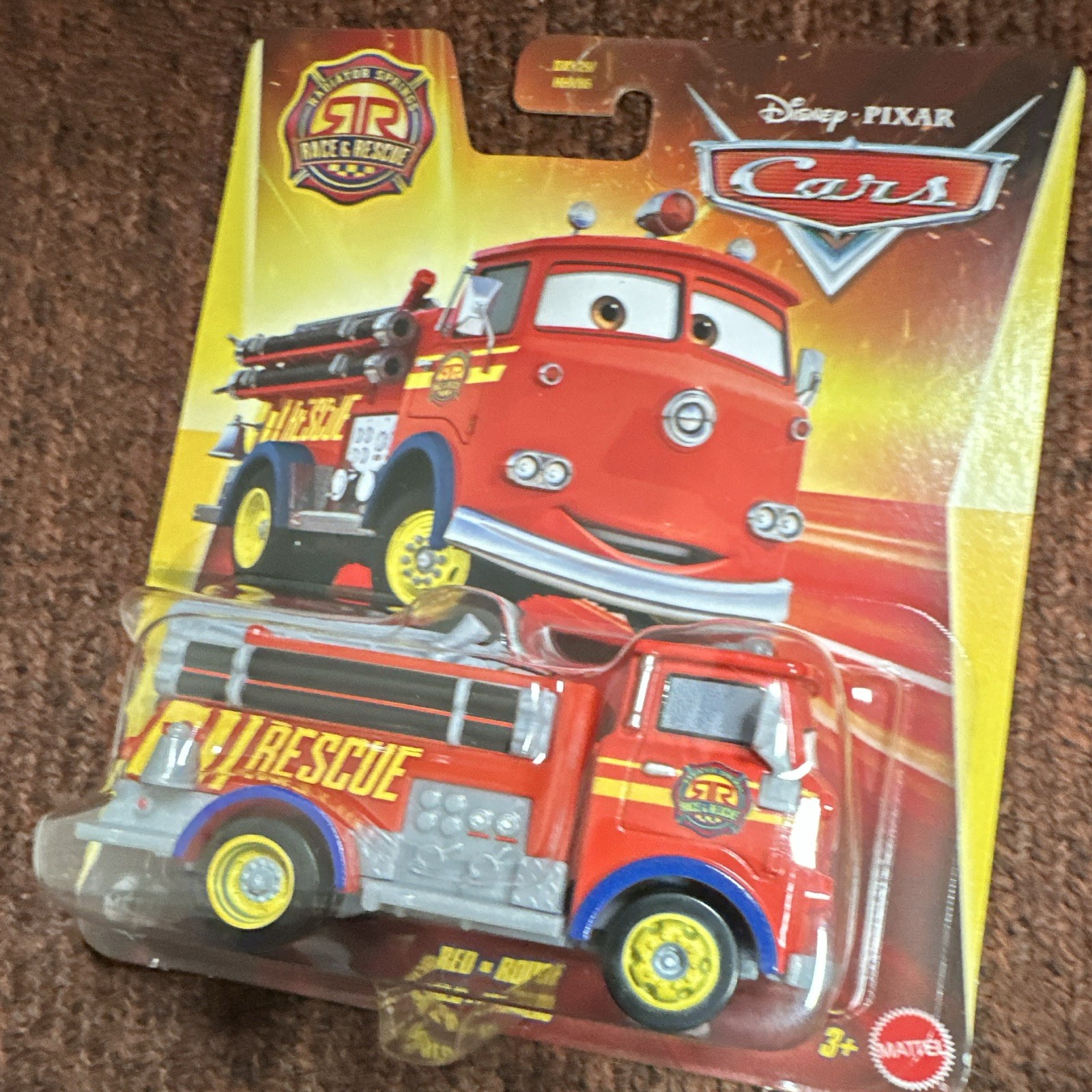 2010 Disney Pixar Cars – Deluxe – 3 RED – New in Package (E99)