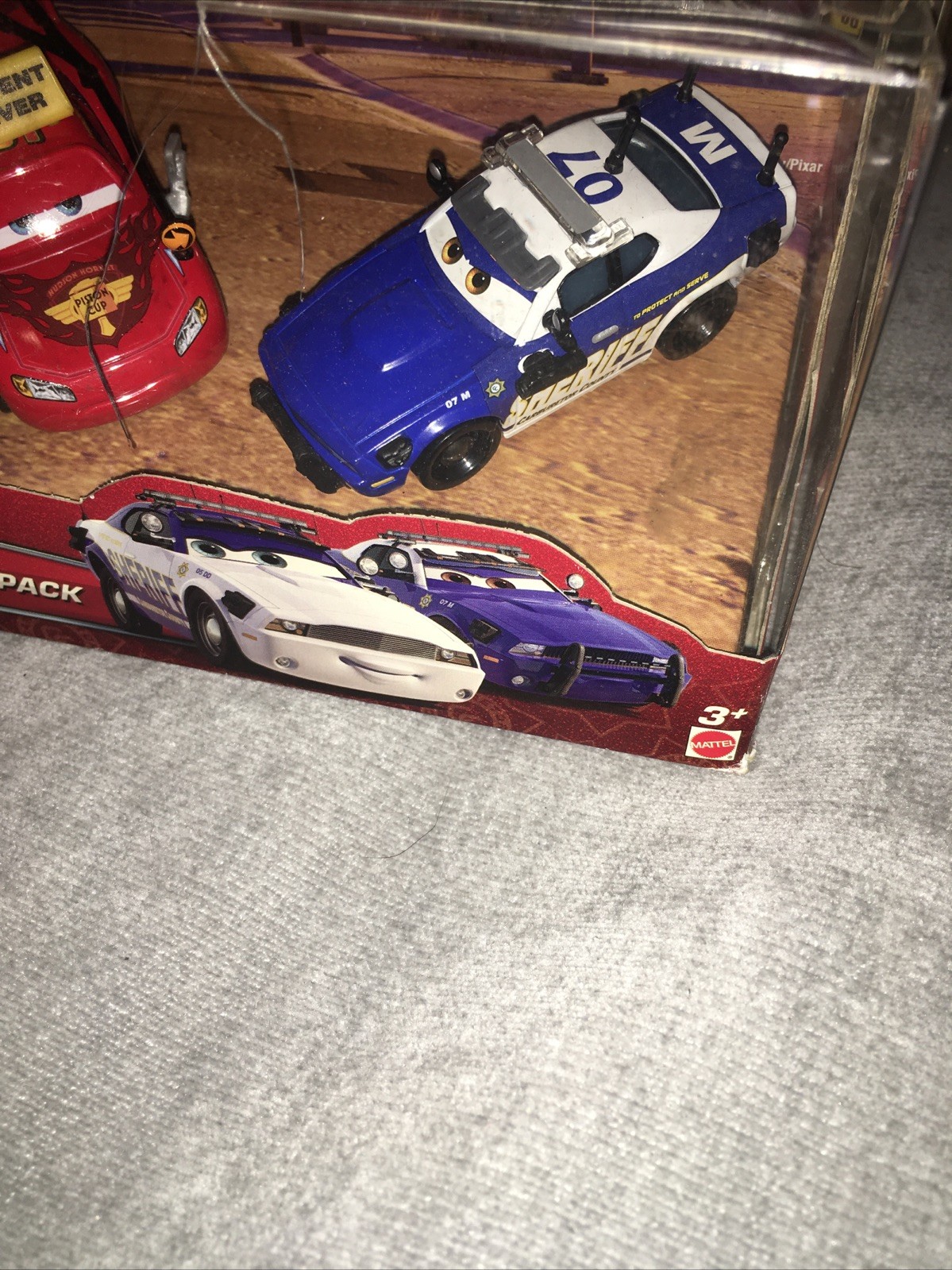 Disney Pixar Cars To Protect And Serve 3-pack 2014 Mattel!!!