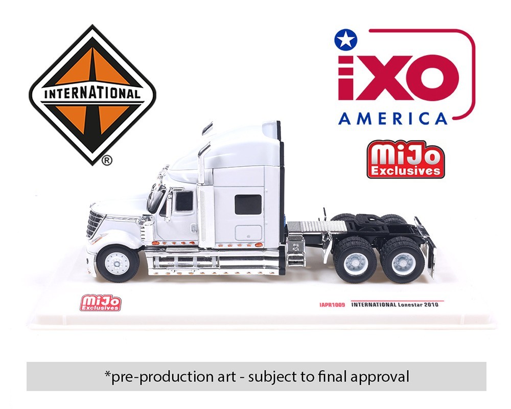 IXO Models 2010 International Lonestar White Mijo Exclusives 1/64