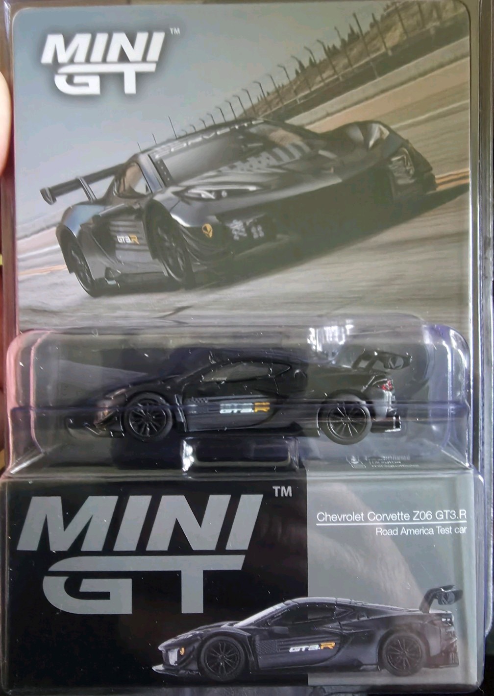 Mini GT Corvette Z06 GT3.R Road America Test car