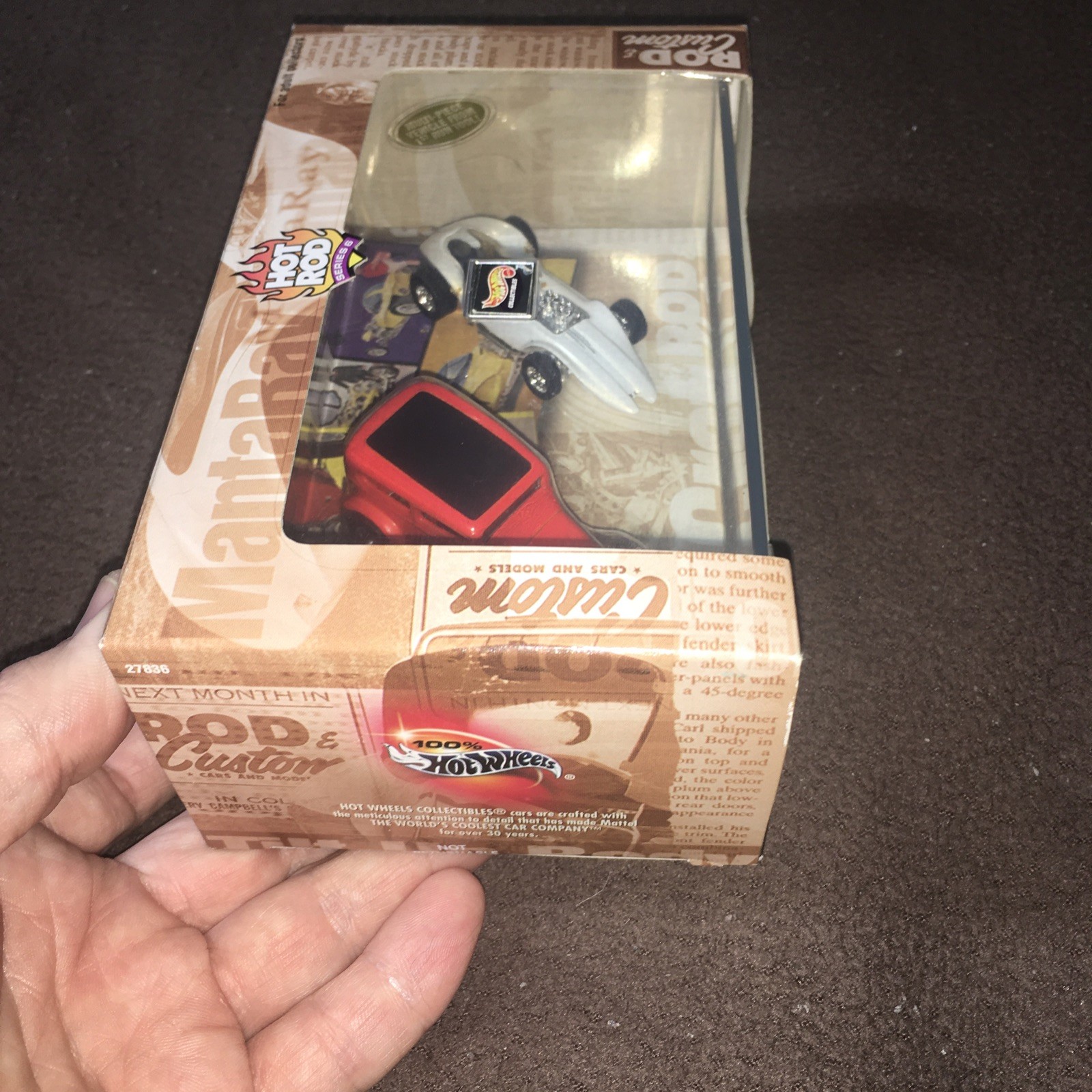 100% Hot Wheels Rod & Custom Hot Rod Series 6 Rod and Custom. Sealed Box #6