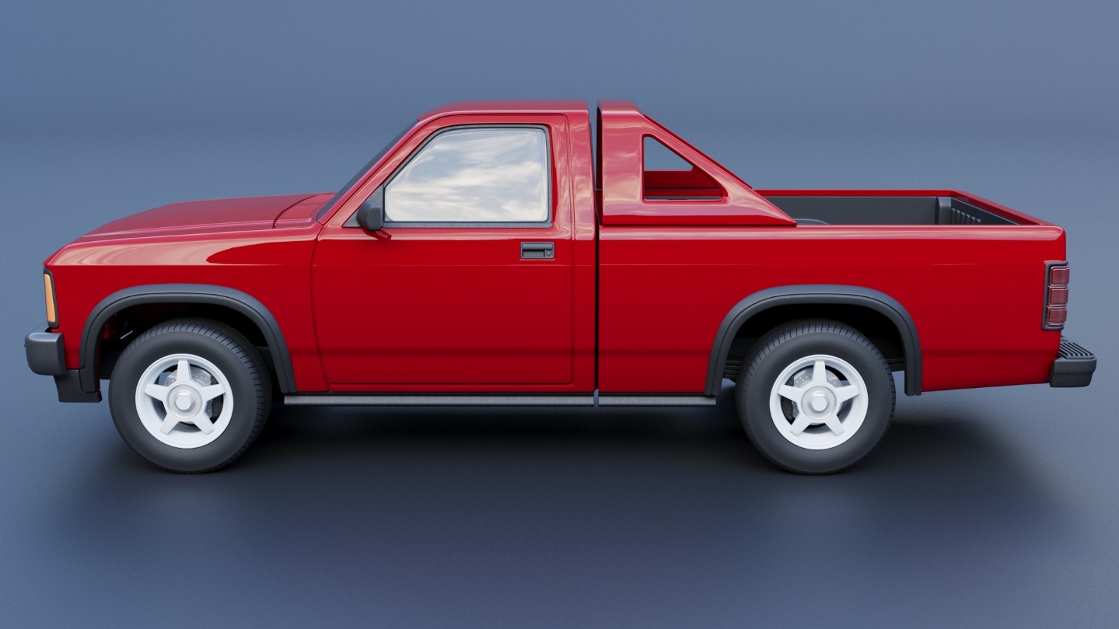 3d printed Dodge Dakota Shelby 1989 model car collectible replica