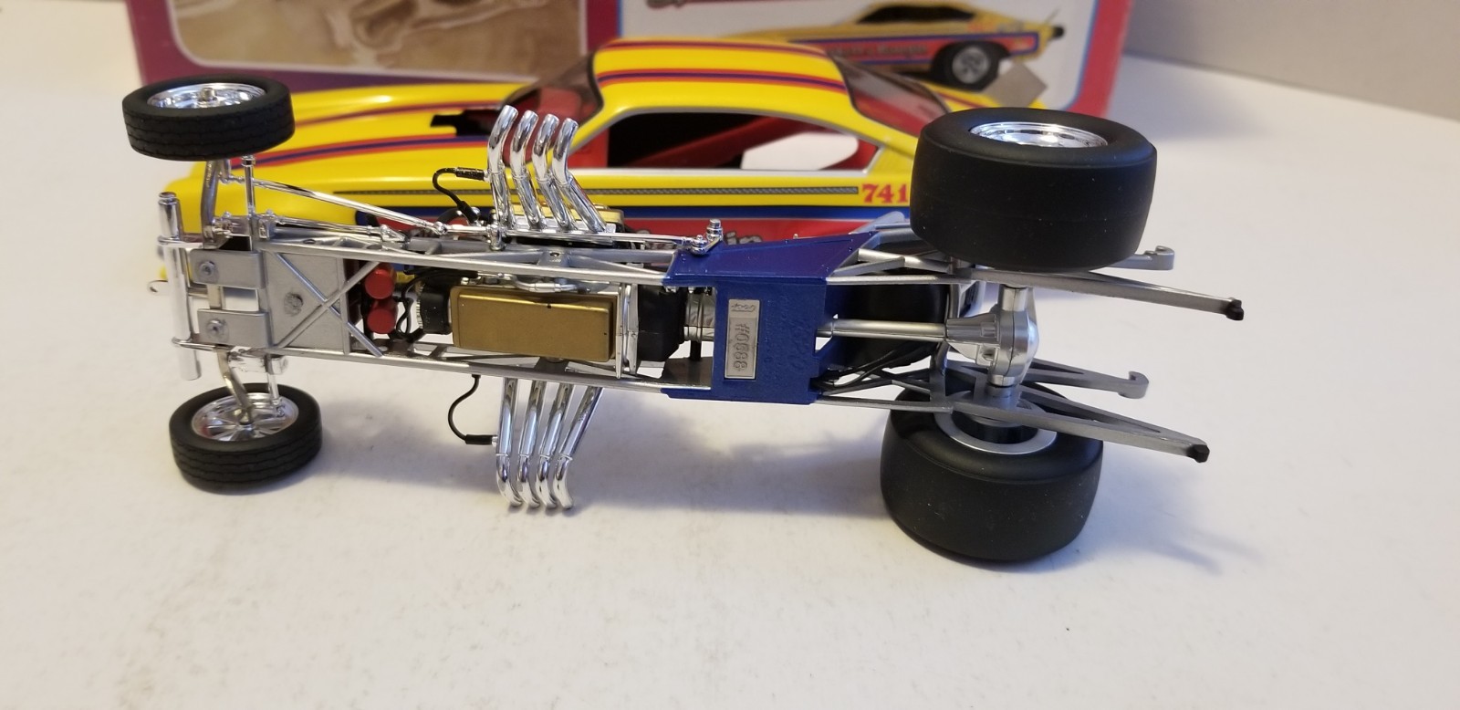 The Floppers Nitro Funny Car Braskett & Burgin #588 Of 1500 1/24 By 1320