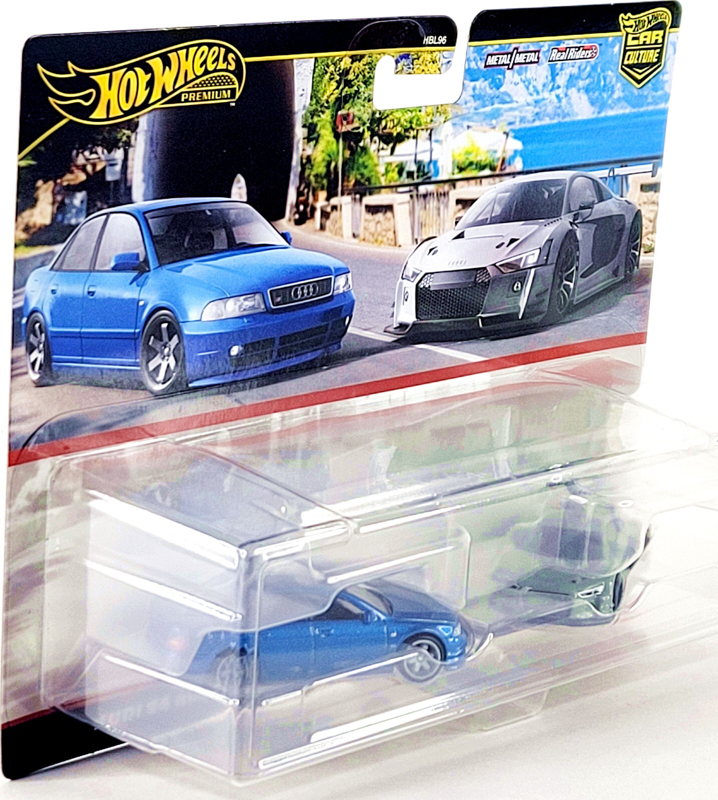 Hot Wheels Car Culture 2 Pack Target Audi S4 Quattro 🟦 & Audi R8 LMS ⬜