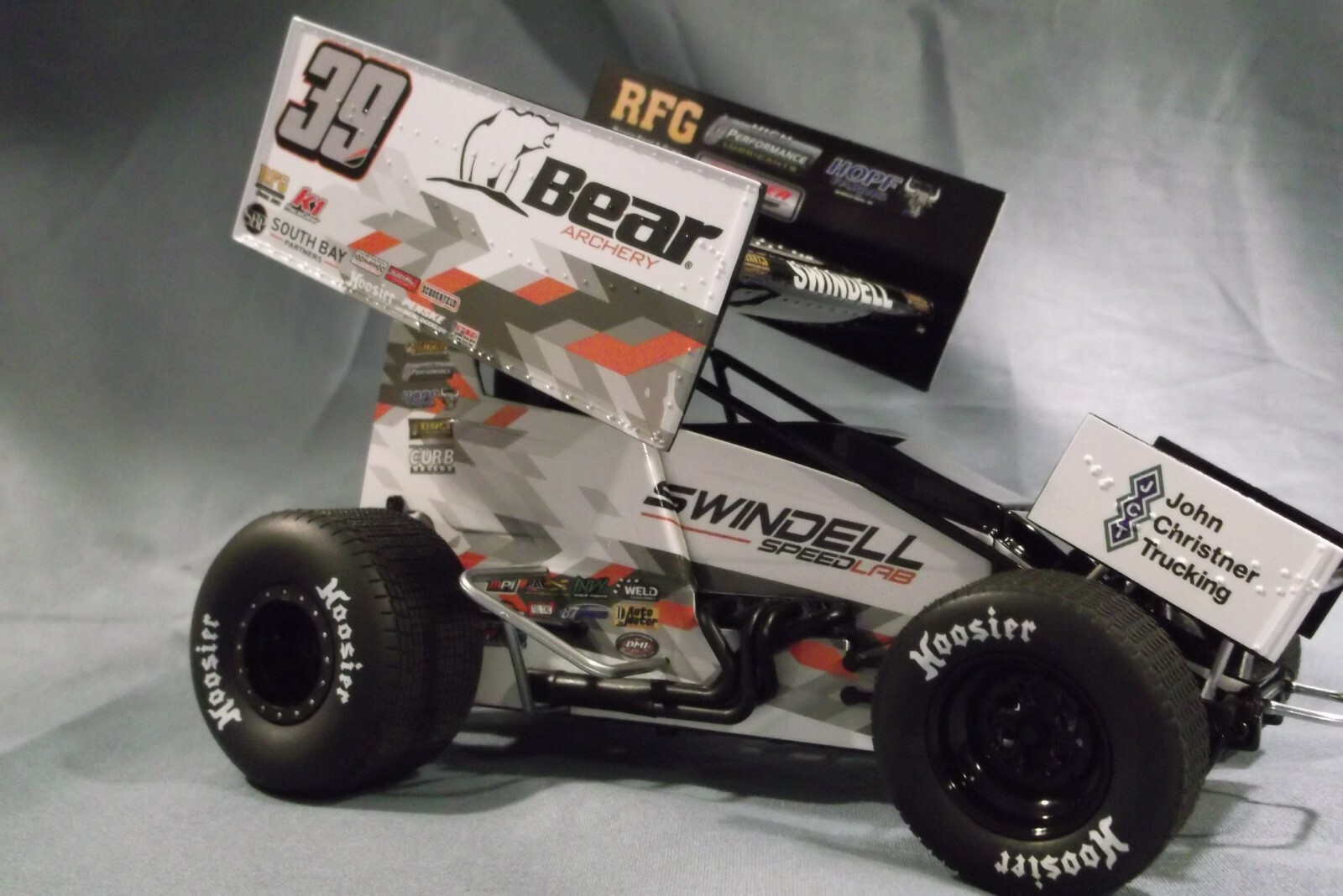 SAMMY SWINDELL #39 SPEEDLAB BEAR ARCHER RACING 1:18 ACME SPRINT CAR GMP A1809512