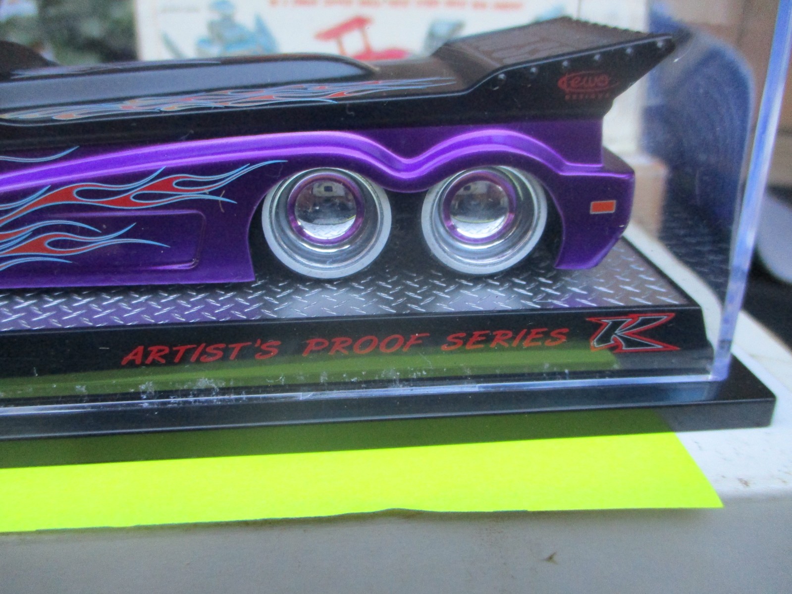 KustomCity Artist Proof Series Purple Black Evo SS Drag Team 798/984 Dave Chang