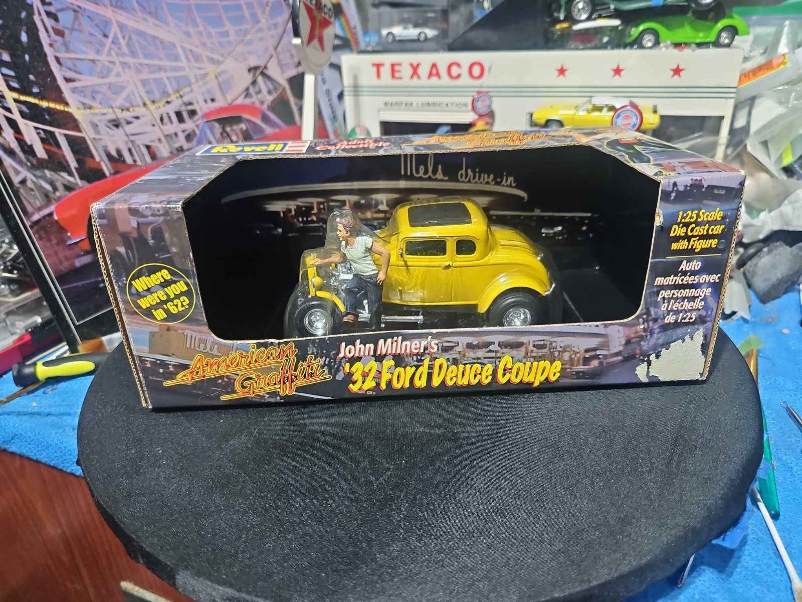 VINTAGE RARE REVELL AMERICAN GRAFFITI 1:25 FORD 1932 DEUCE COUPE JOHN MILNERS