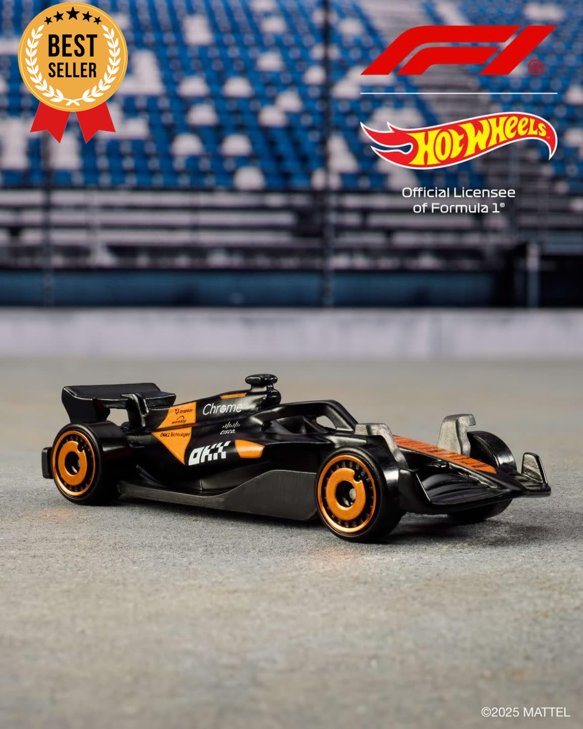 Formula 1 Die-Cast Toy Cars 5-Pack 1:64 Scale F1 Racing Team Collectible Set