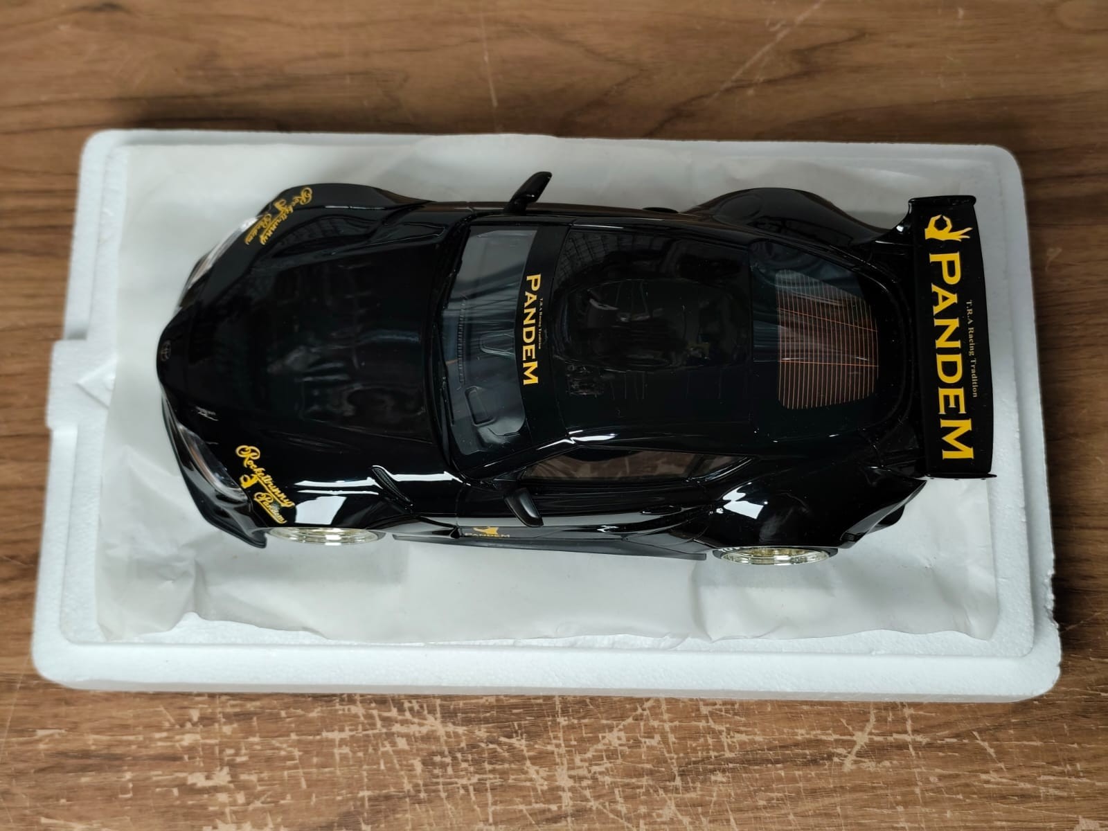 Top Speed Toyota Supra GR Pandem V1.0 1:18 Black Edition