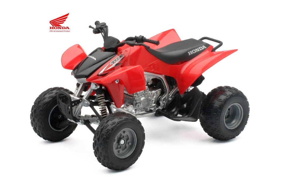 Honda TRX 450R ATV, Red – New Ray 57093A – 1/12 scale Model Toy Vehicle