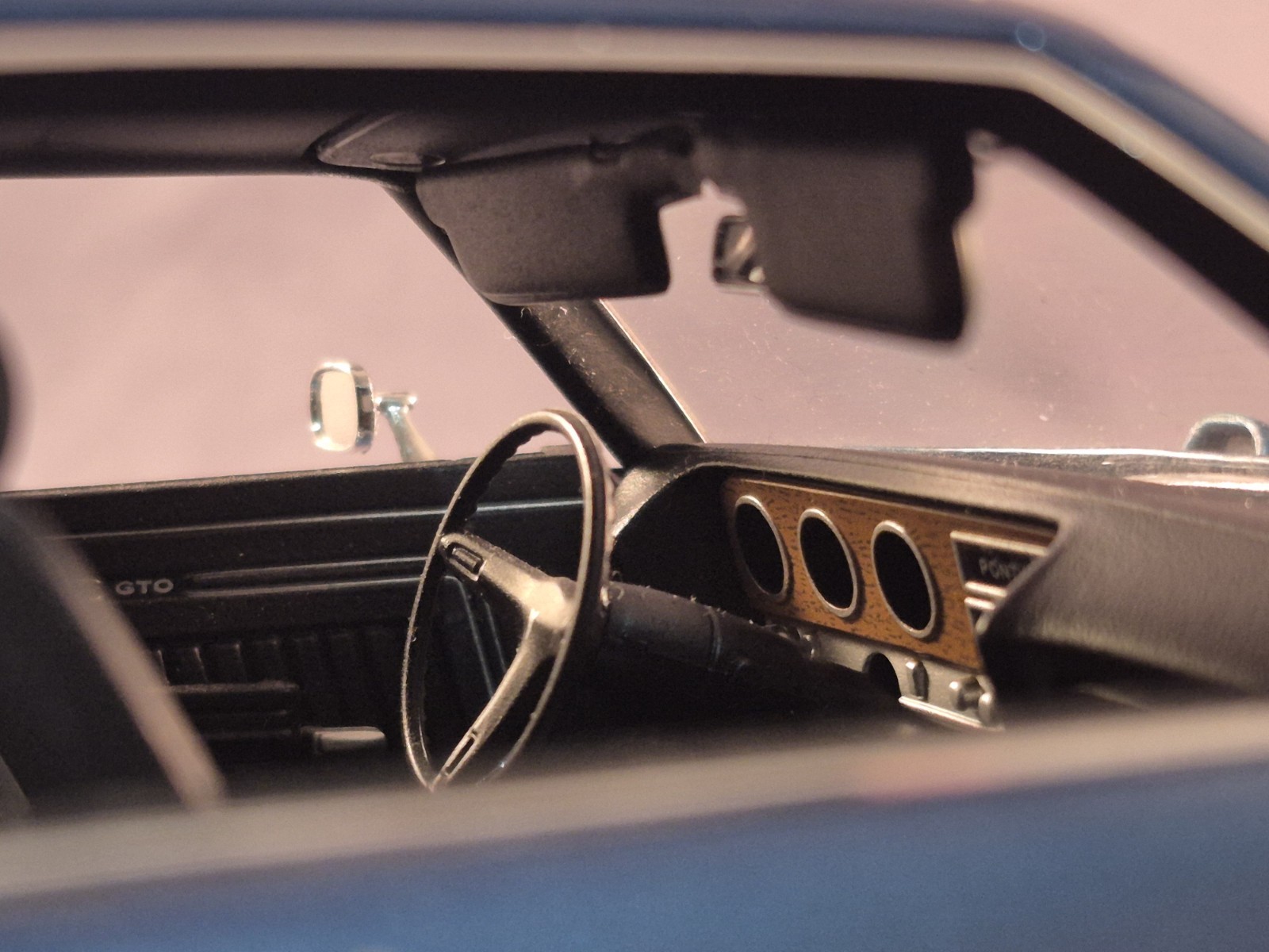 1970 Pontiac GTO The Judge Ram Air IV Blue GMP Tom’s Garage RARE /250 Diecast