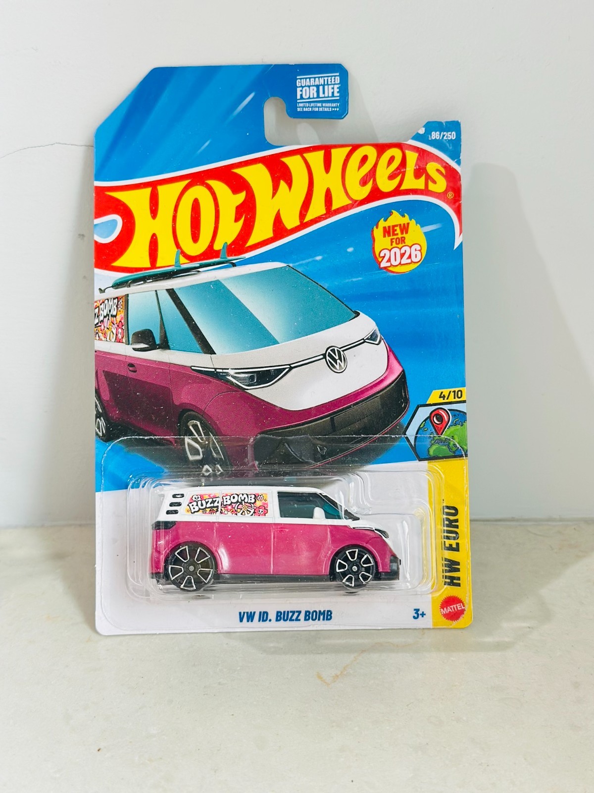 Hot Wheels Volkswagen ID. BUZZ BOMB VAN HW EURO