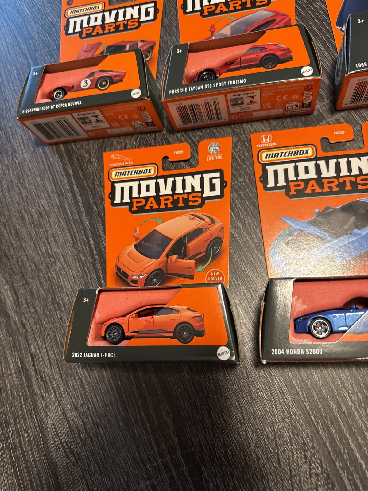Matchbox Moving Parts Lot Of 5