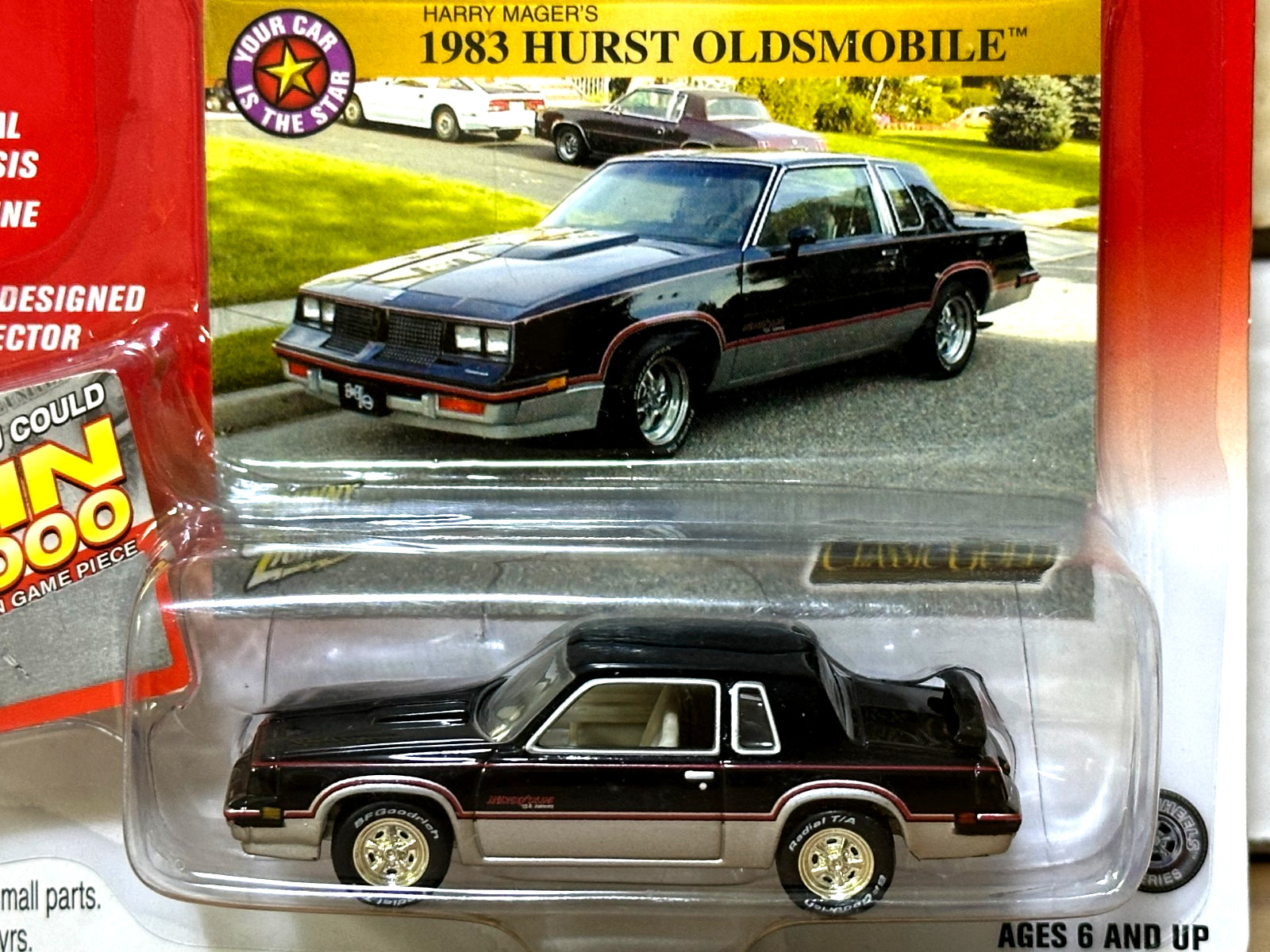 2004 JOHNNY LIGHTNING CLASSIC GOLD 1983 HURST OLDS CUTLASS 442 RARE HTF EXC COND