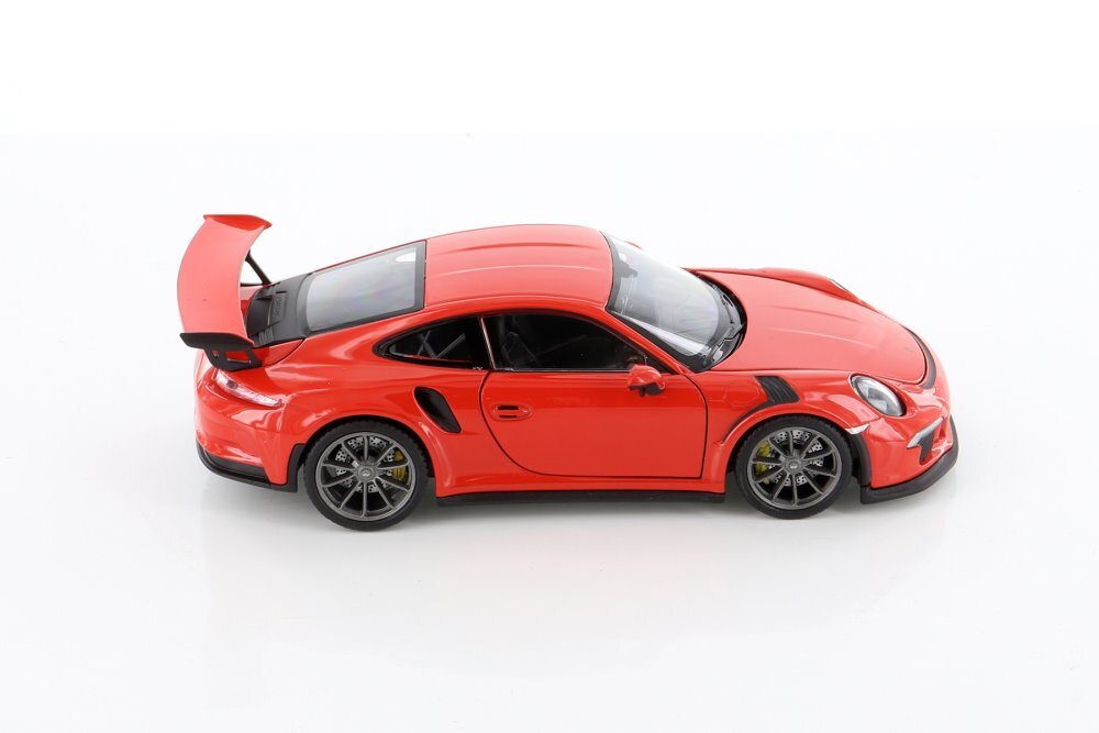 Porsche 911 GT3 RS, Red – Welly 24080/4D – 1/24 scale Diecast Model Toy Car