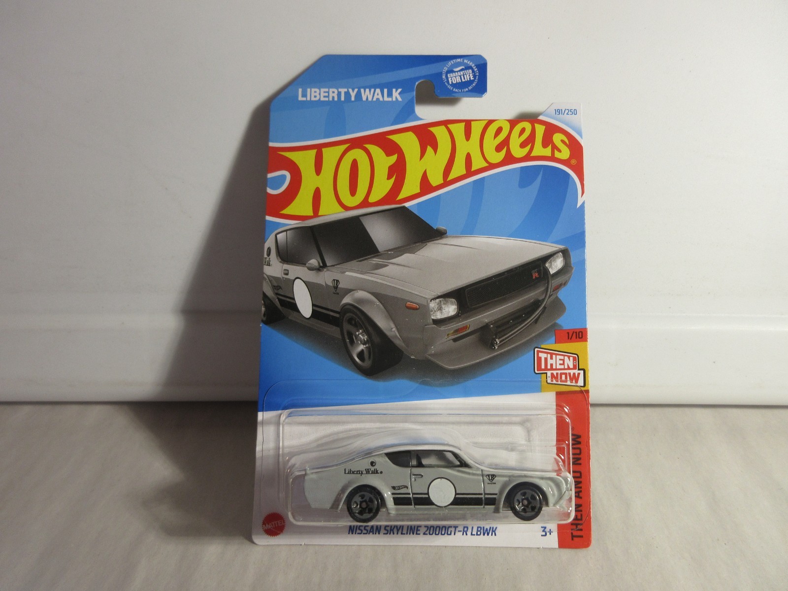 Hot Wheels Then and Now Liberty Walk Nissan Skyline 2000GT-R LBWK