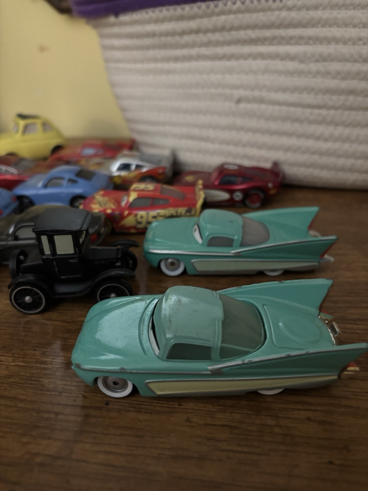 Lot of 12 Disney/Pixar Cars Movie Toy Vehicles Die-Cast and Plastic