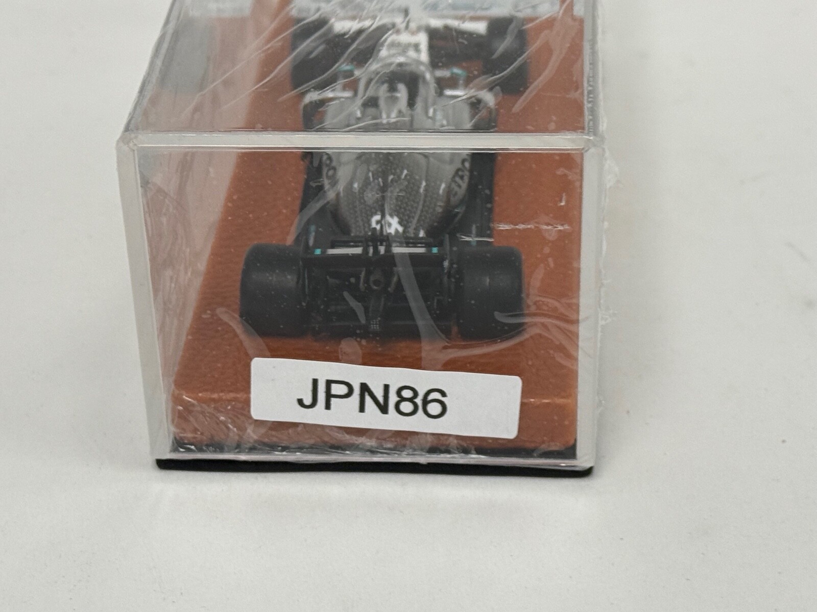 1/43 Mercedes W010 from 2019 F1 Season of Lewis Hamilton Leather base JPN86